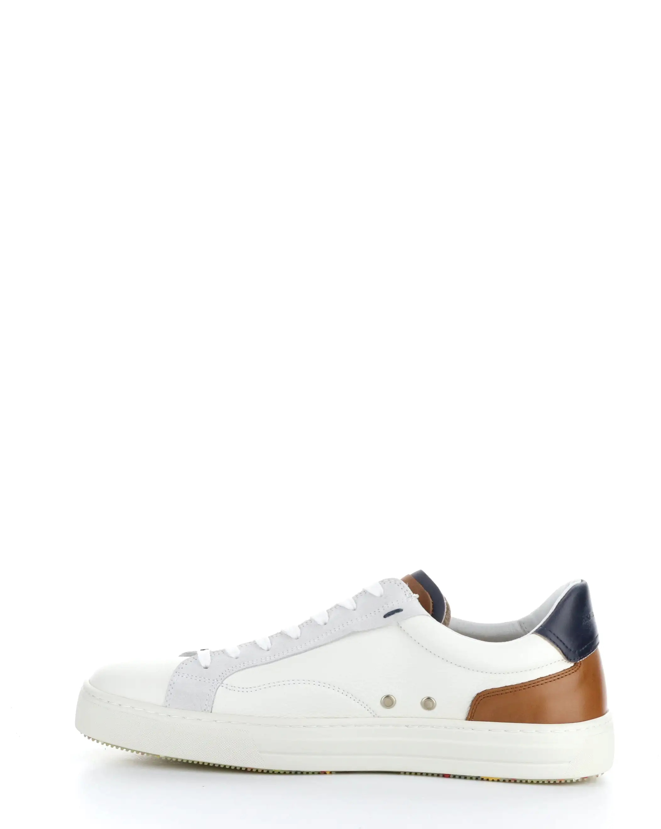 11218 OFF WHITE/COGNAC Lace-up Shoes