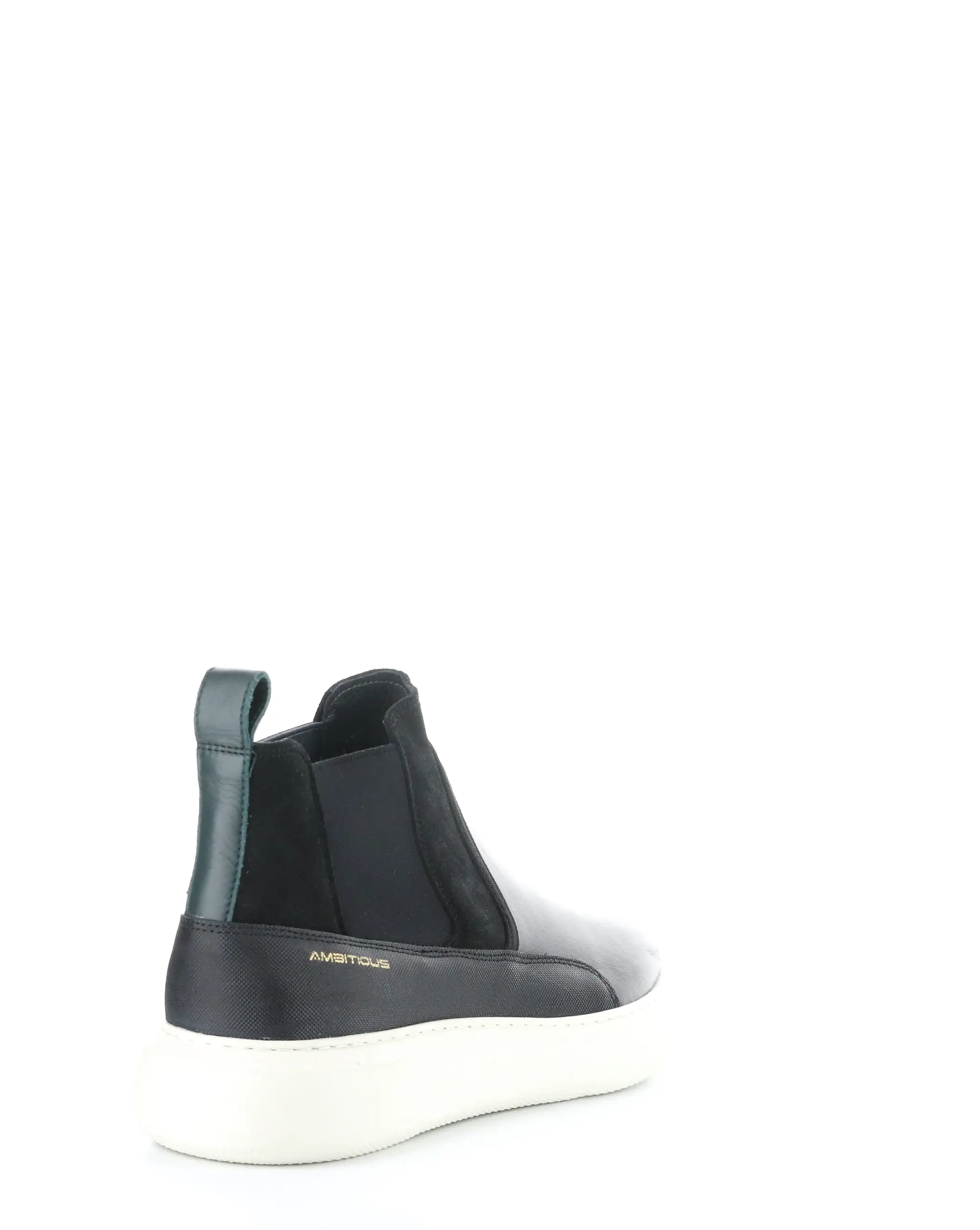 11799 BLACK Hi-Top Shoes