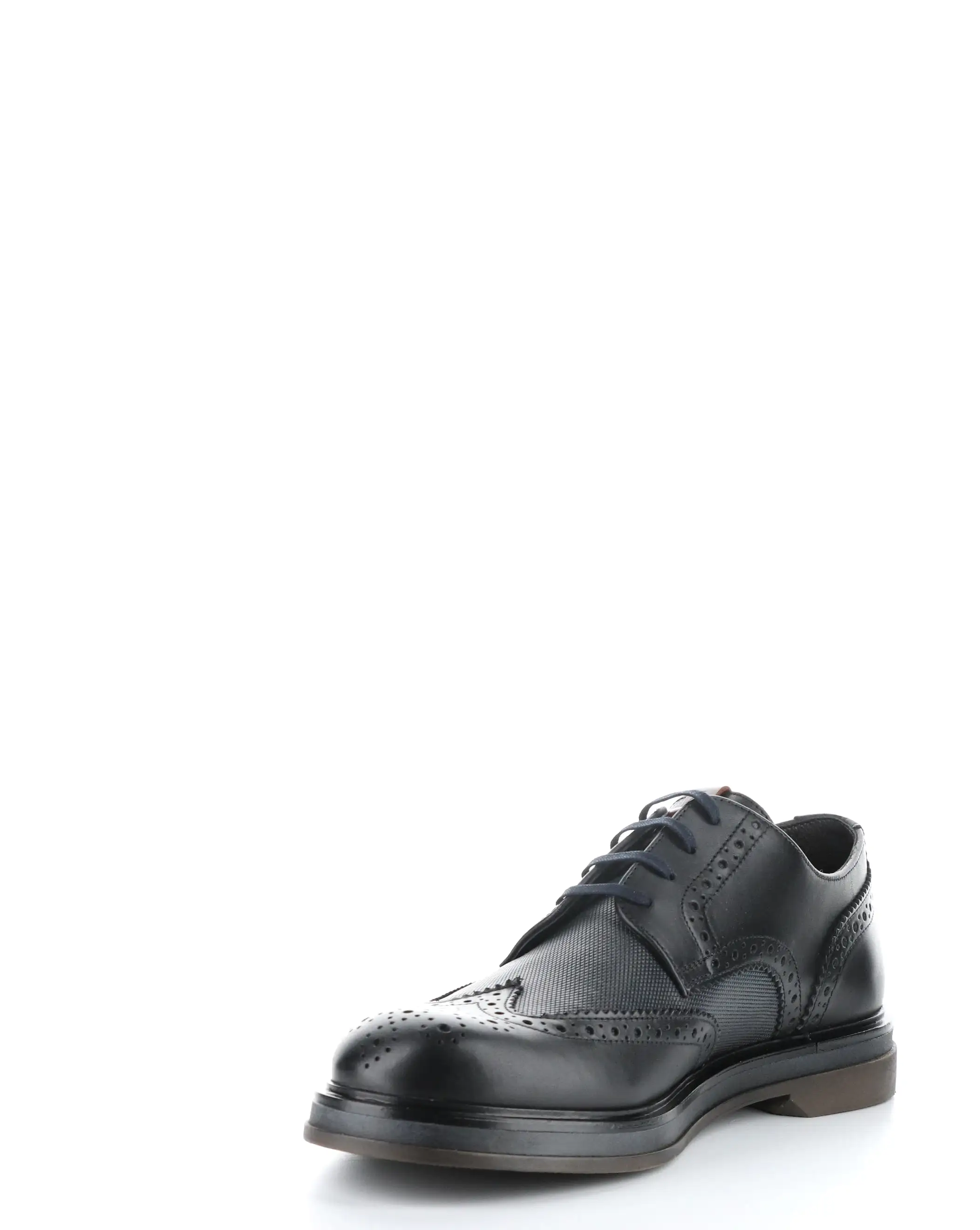 12391 BLACK COMBO Lace-up Shoes