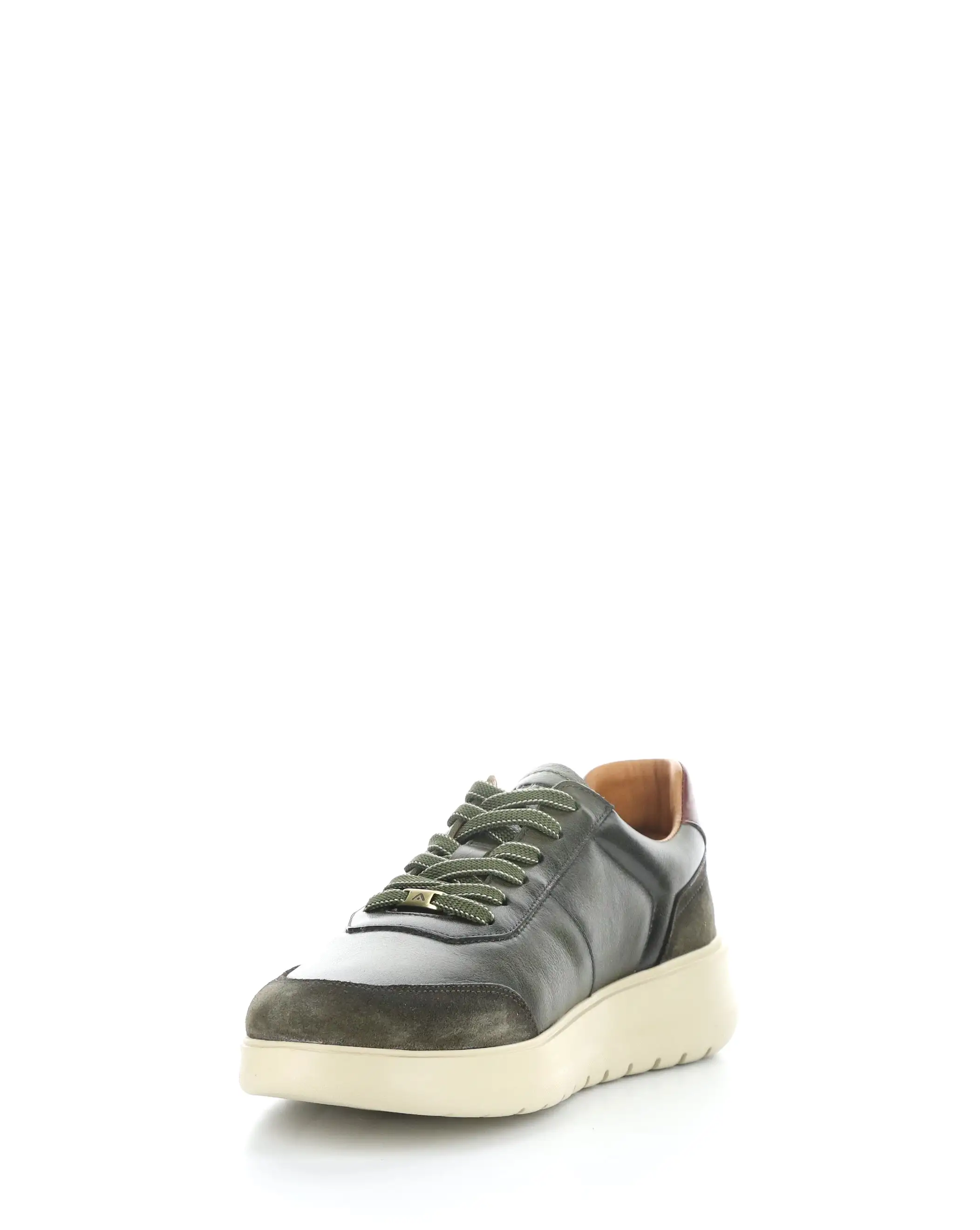 12981B OLIVE/ANTHRACITE Lace-up Shoes