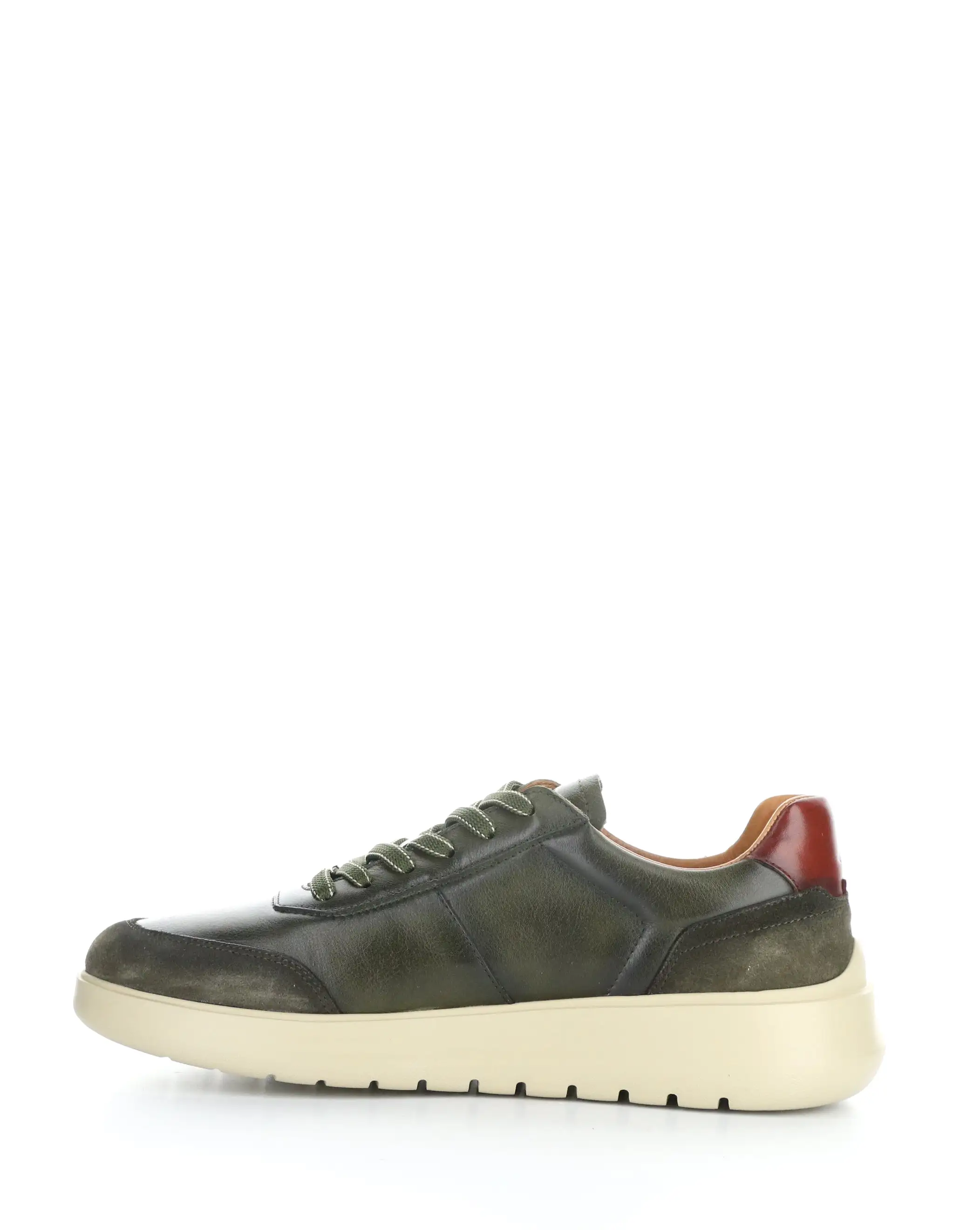 12981B OLIVE/ANTHRACITE Lace-up Shoes