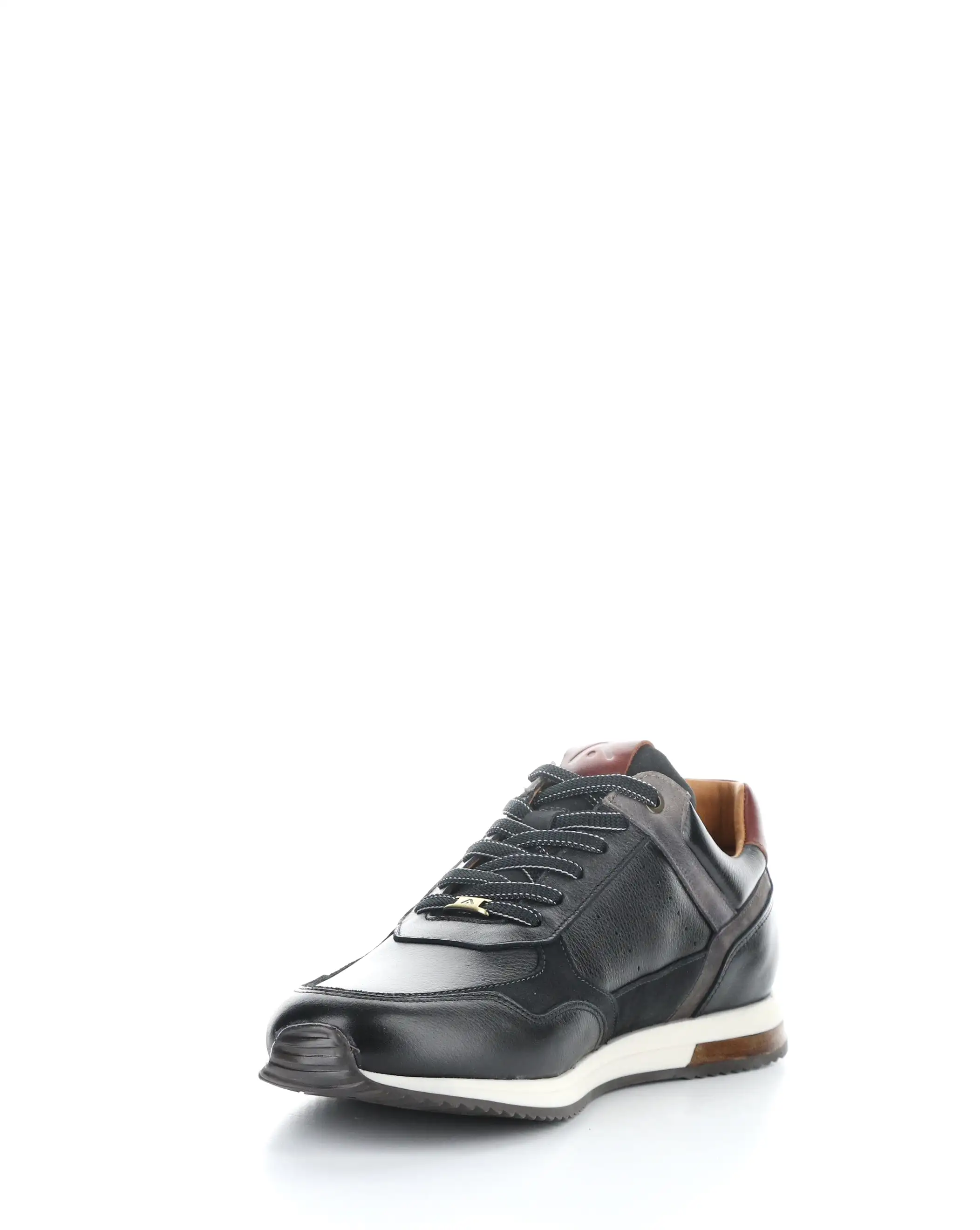 13052 BLACK COMBO Lace-up Shoes