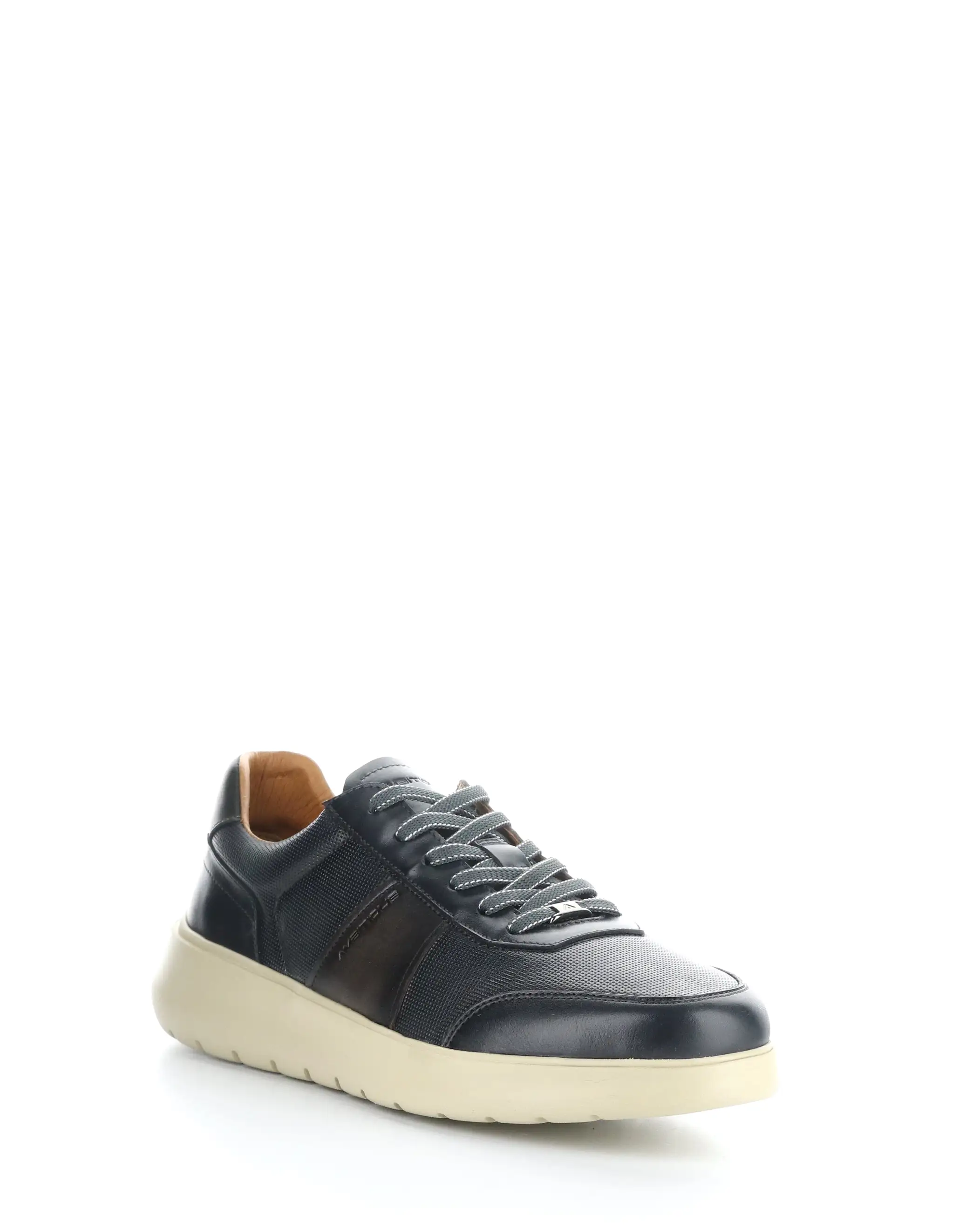 13115 ANTHRACITE/BROWN Lace-up Shoes