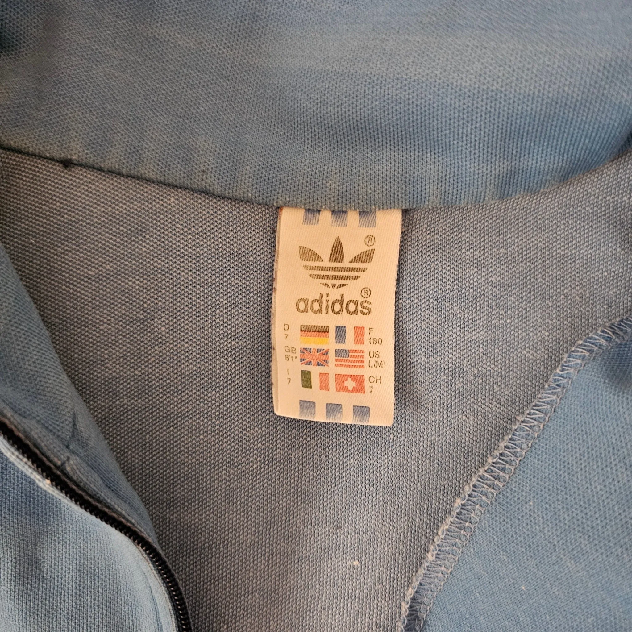 1980s Adidas jacket made in Yugoslavia