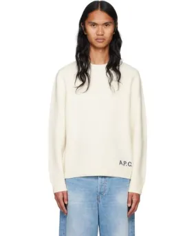 A.P.C. Off-White Edward Sweater