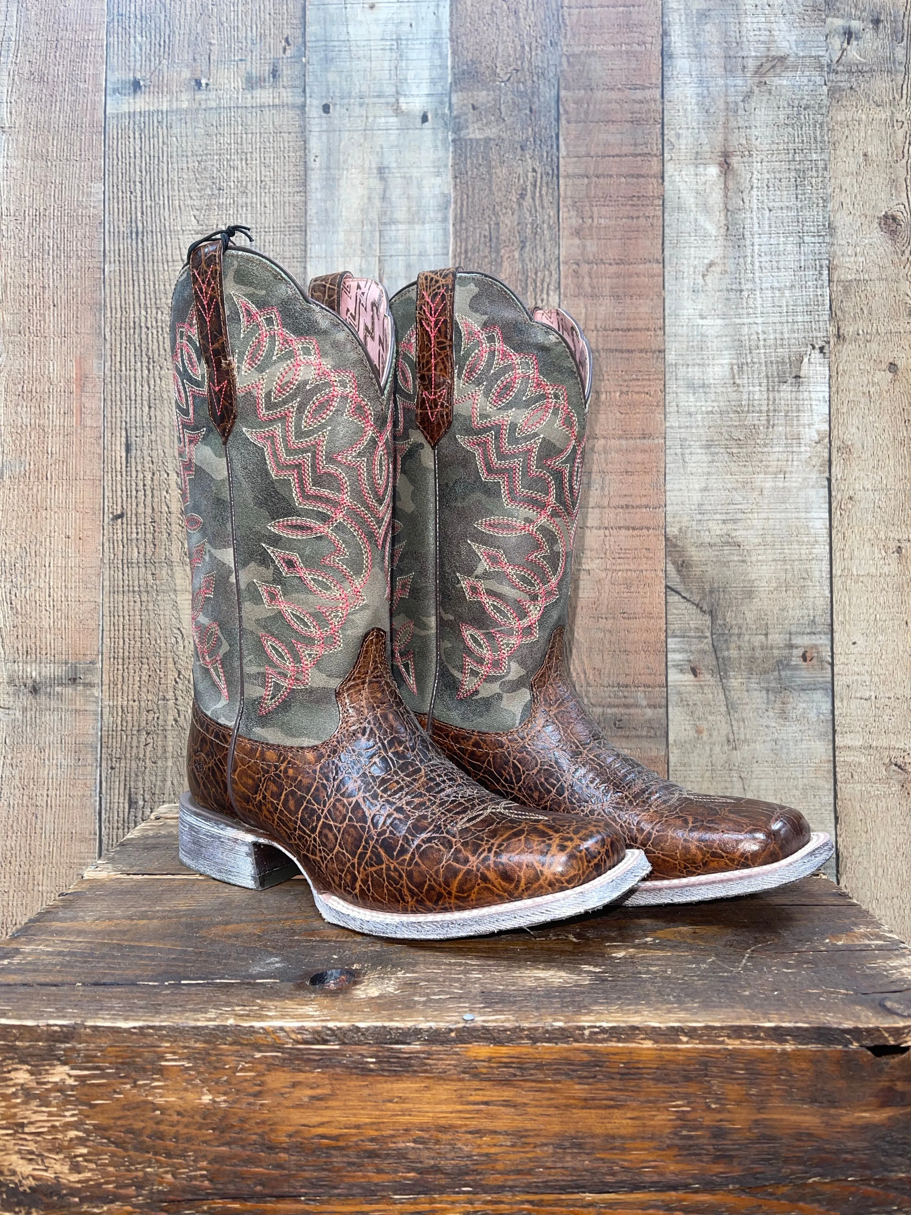 Ariat Circuit Cisco Western Boots - Camo