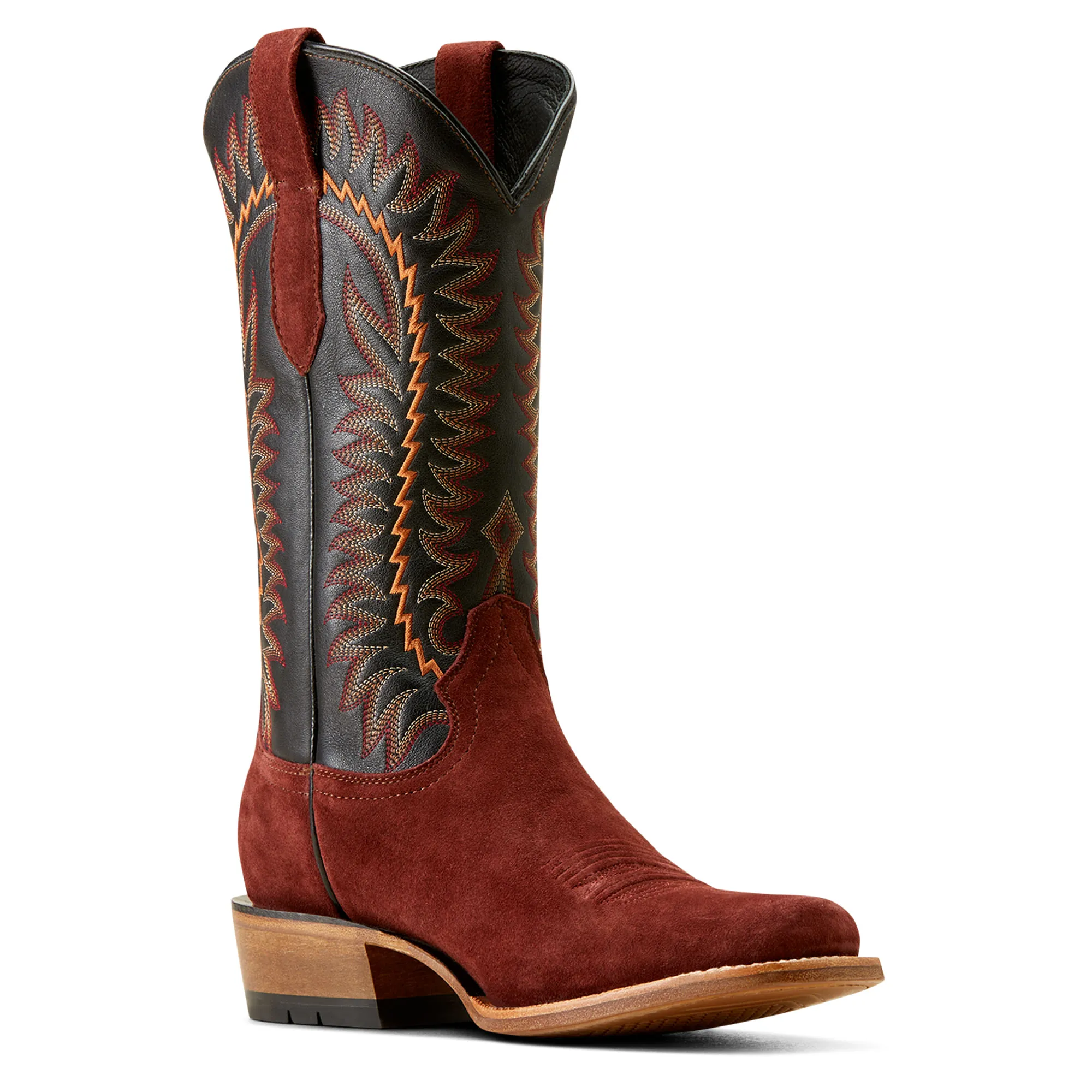 Ariat Mens Futurity Mahogany Roughout Boots