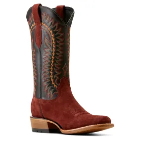 Ariat Mens Futurity Mahogany Roughout Boots