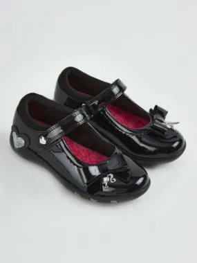 Barbie Black Patent Bow Mary Jane School Shoes | School | George at ASDA