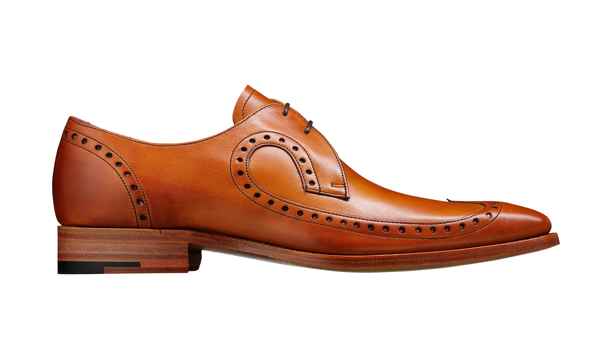 Barker Woody Long-wing  Brogue Derby - Cedar Calf