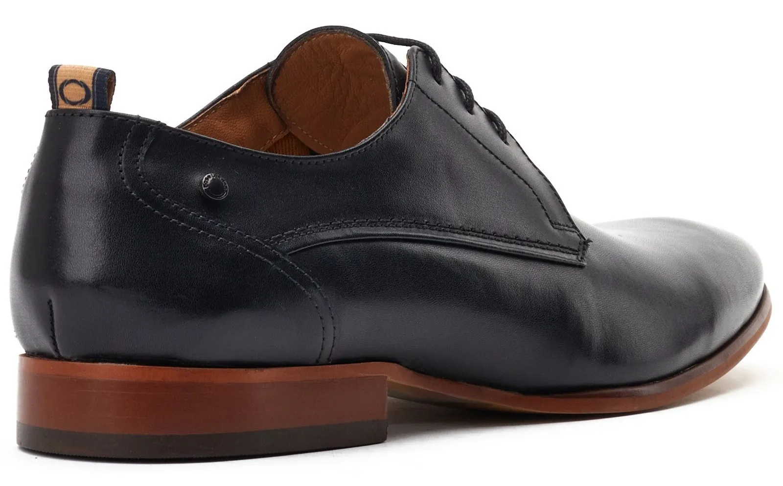 Base London Gambino Mens Leather Lace Up Derby Shoe