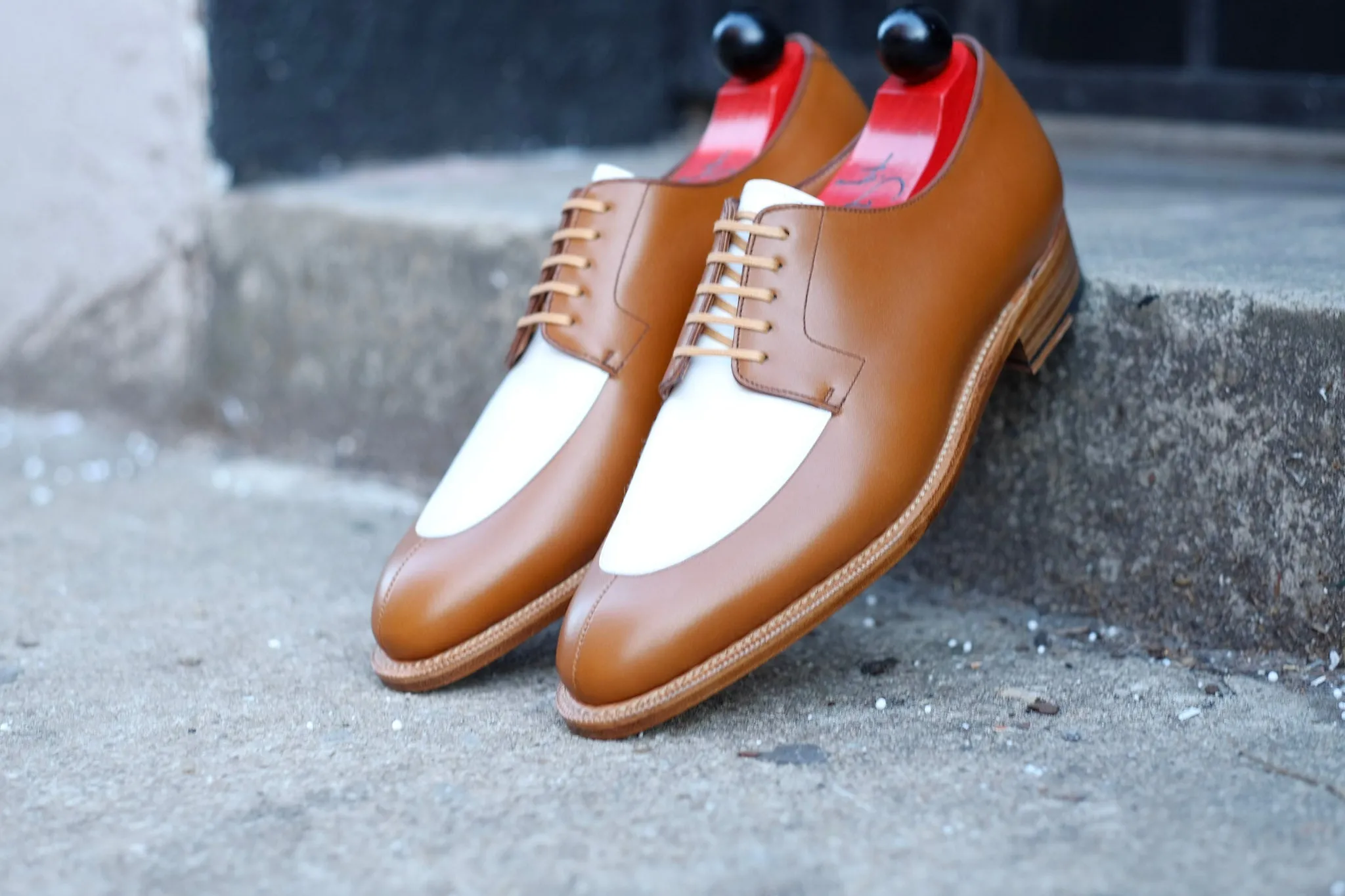 Belltown MTO - Maple Calf / White Calf - NGT Last- Single Leather Sole