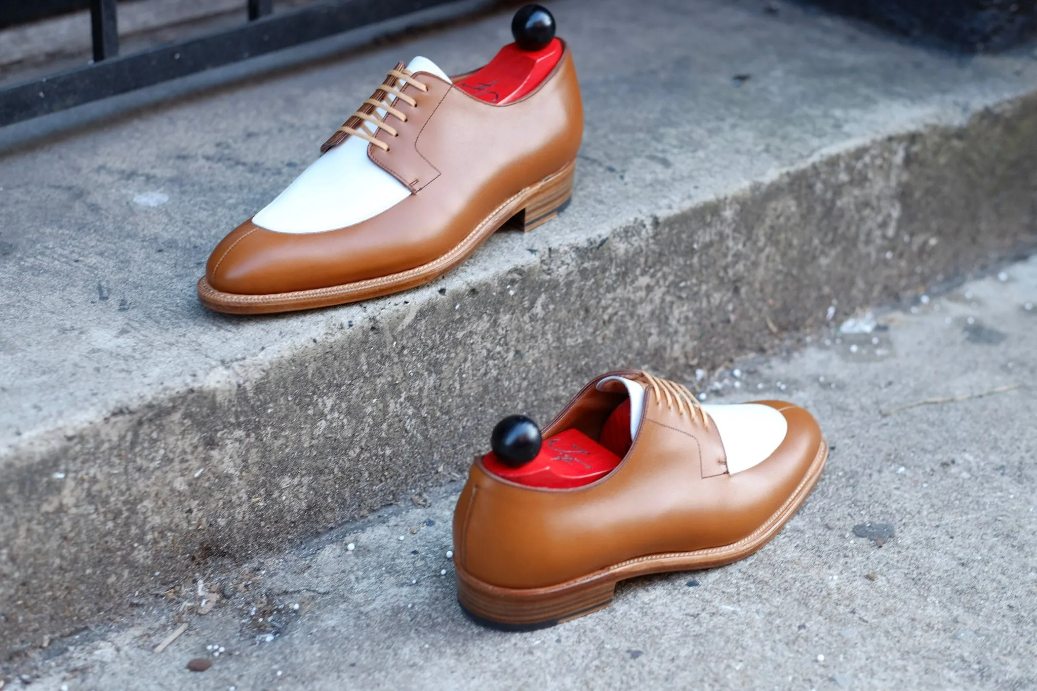 Belltown MTO - Maple Calf / White Calf - NGT Last- Single Leather Sole