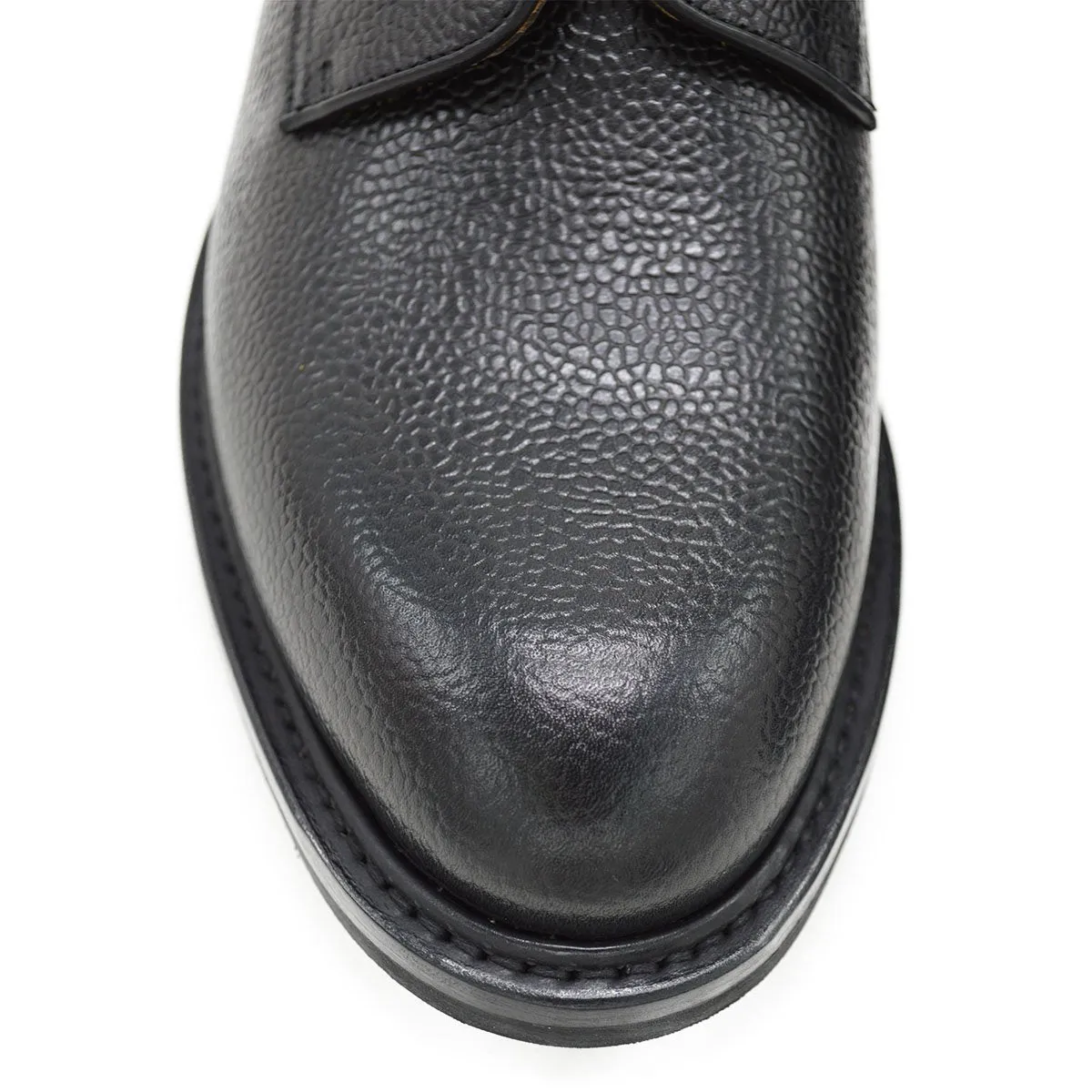 Berwick 1707 Country Grain Black Derby Shoe (4169)