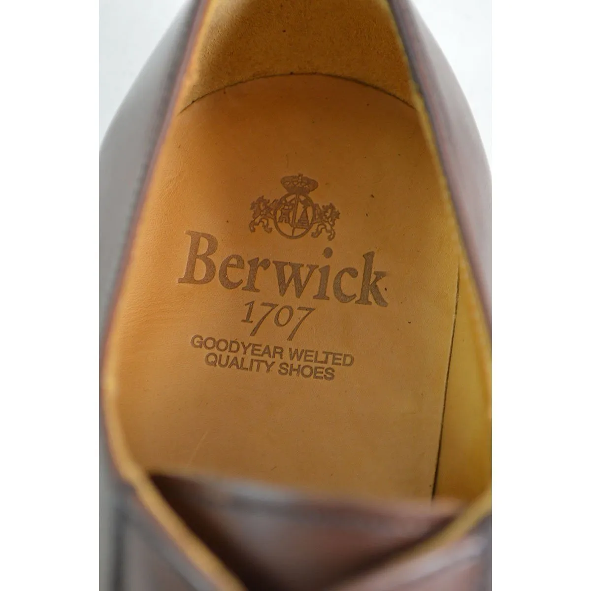 Berwick 1707 Split Toe Derby Shoe (2439) Dark Brown