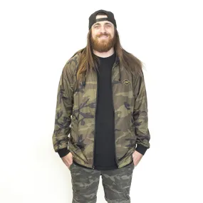 Camo Base Hooded Zip Jacket