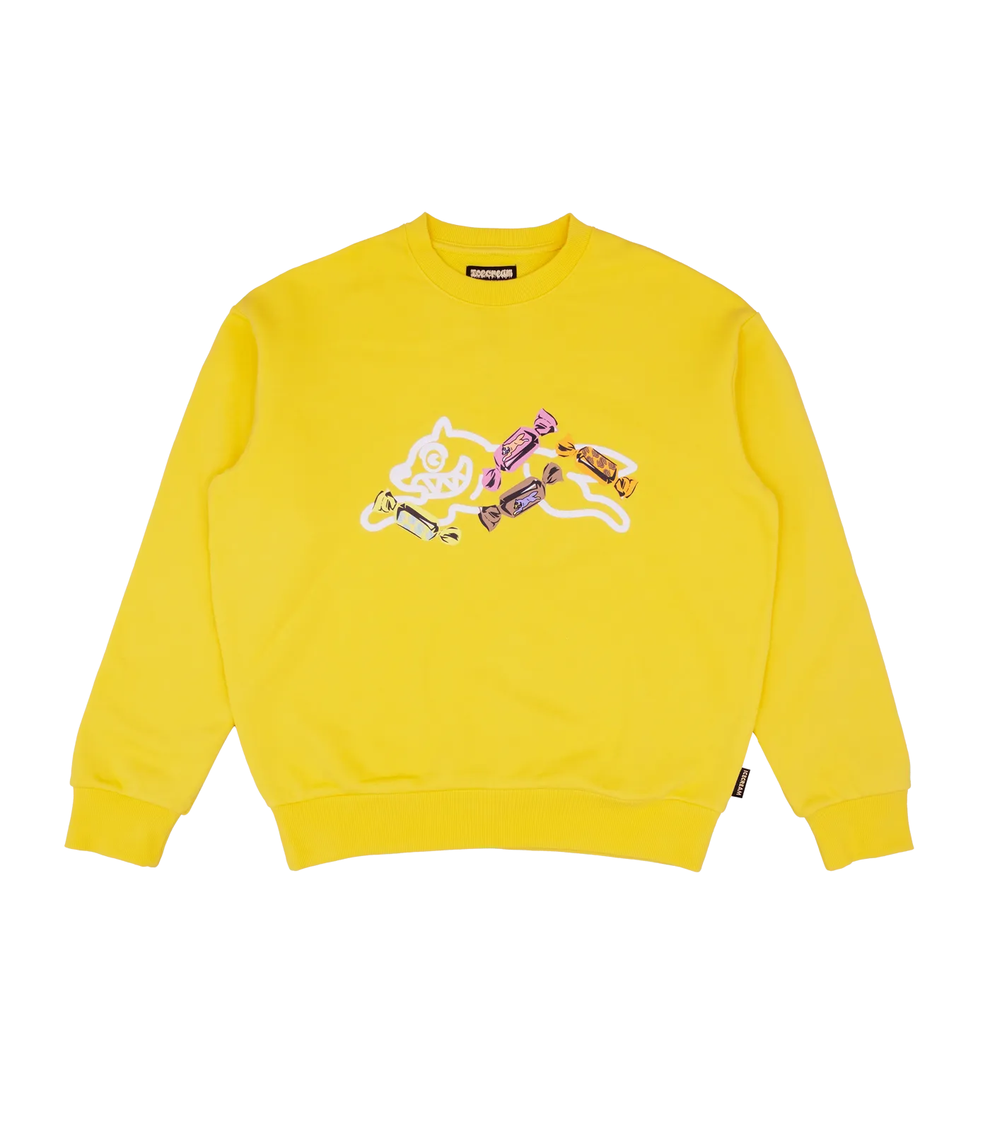 CANDIES DOG CREWNECK - YELLOW