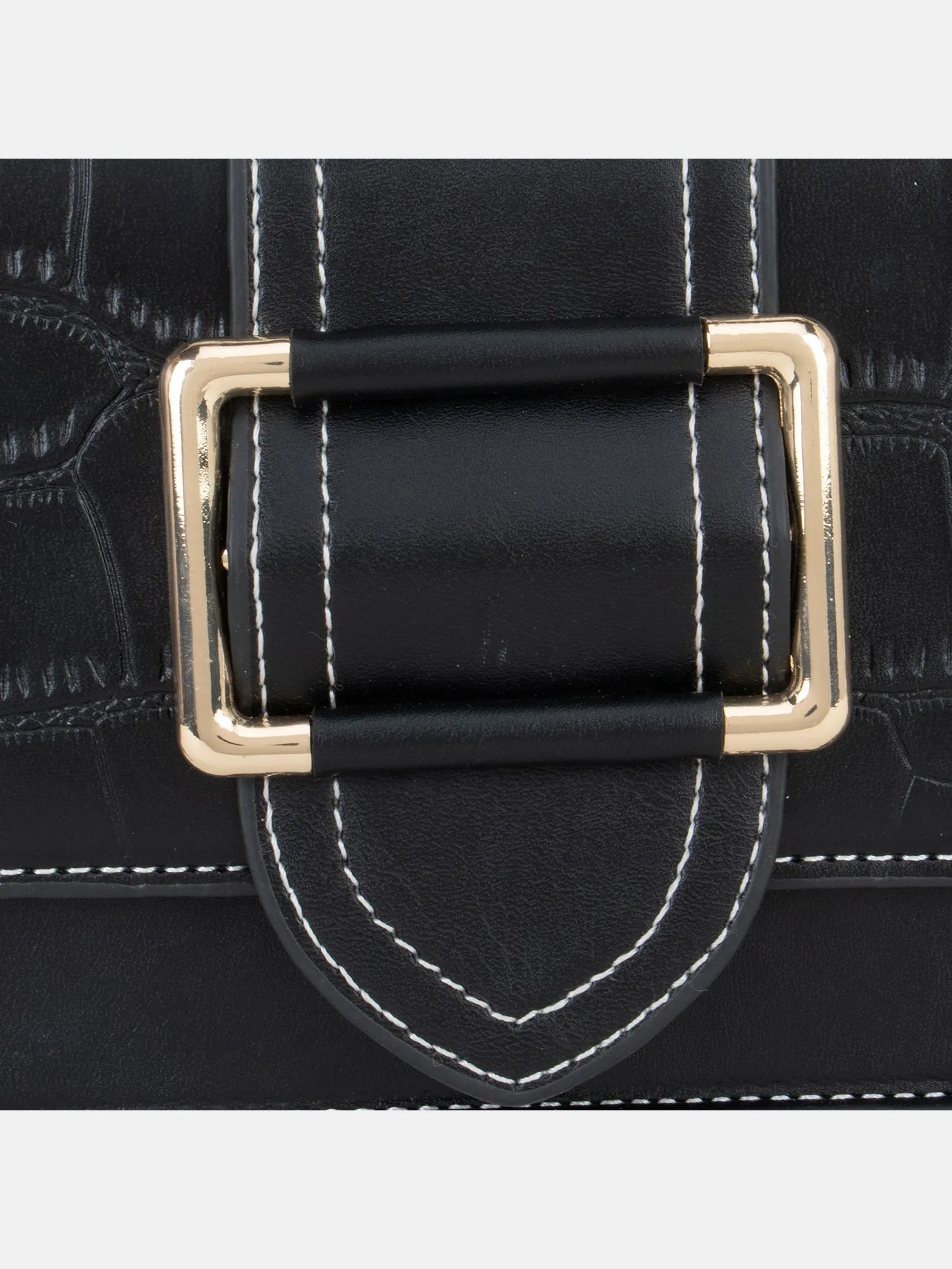 City Bag With Metal Buckle