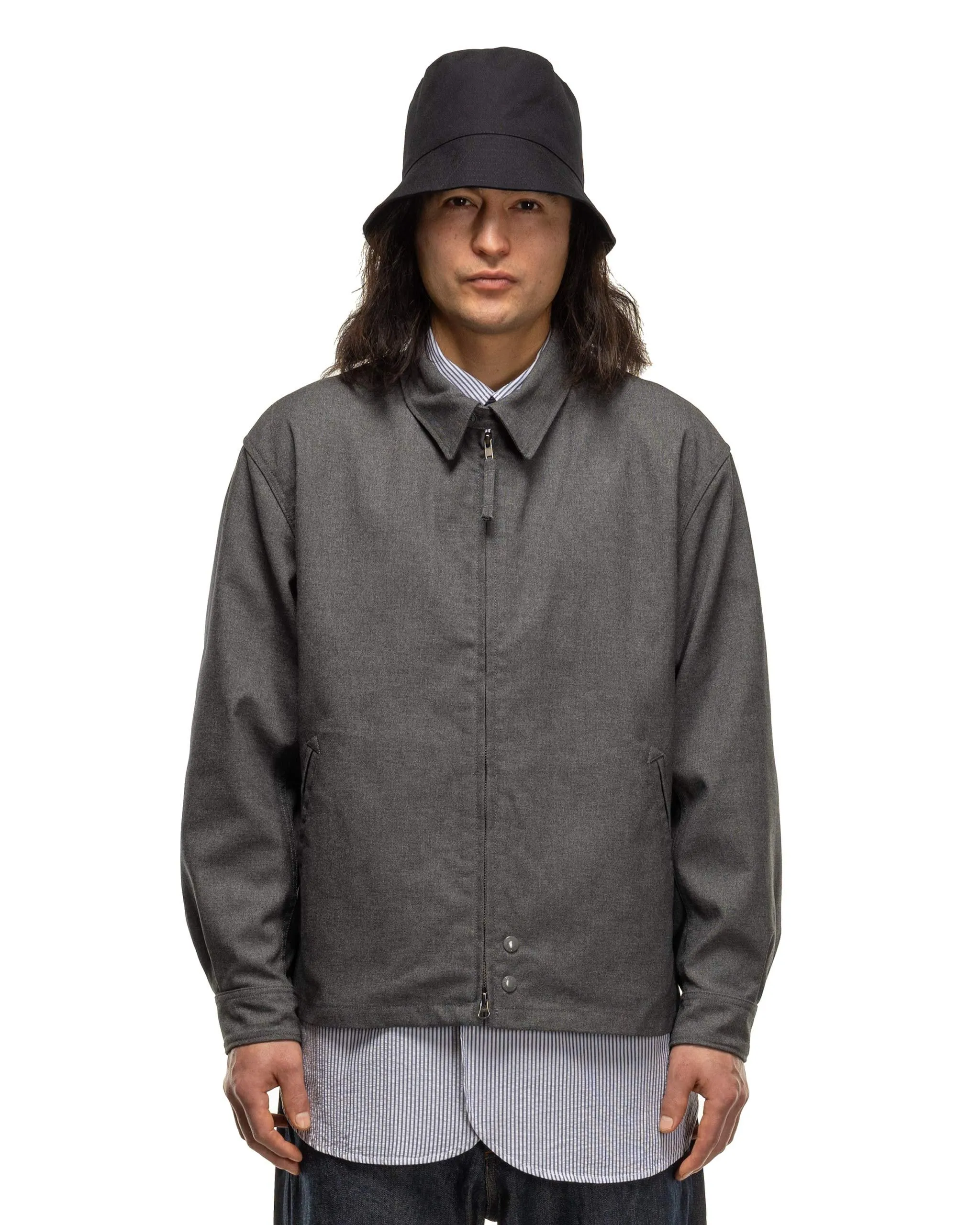 Claigton Jacket PC Hopsack Grey