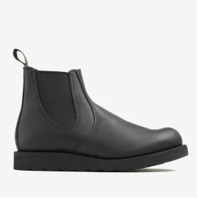 Classic Chelsea Leather Boots - Black Harness