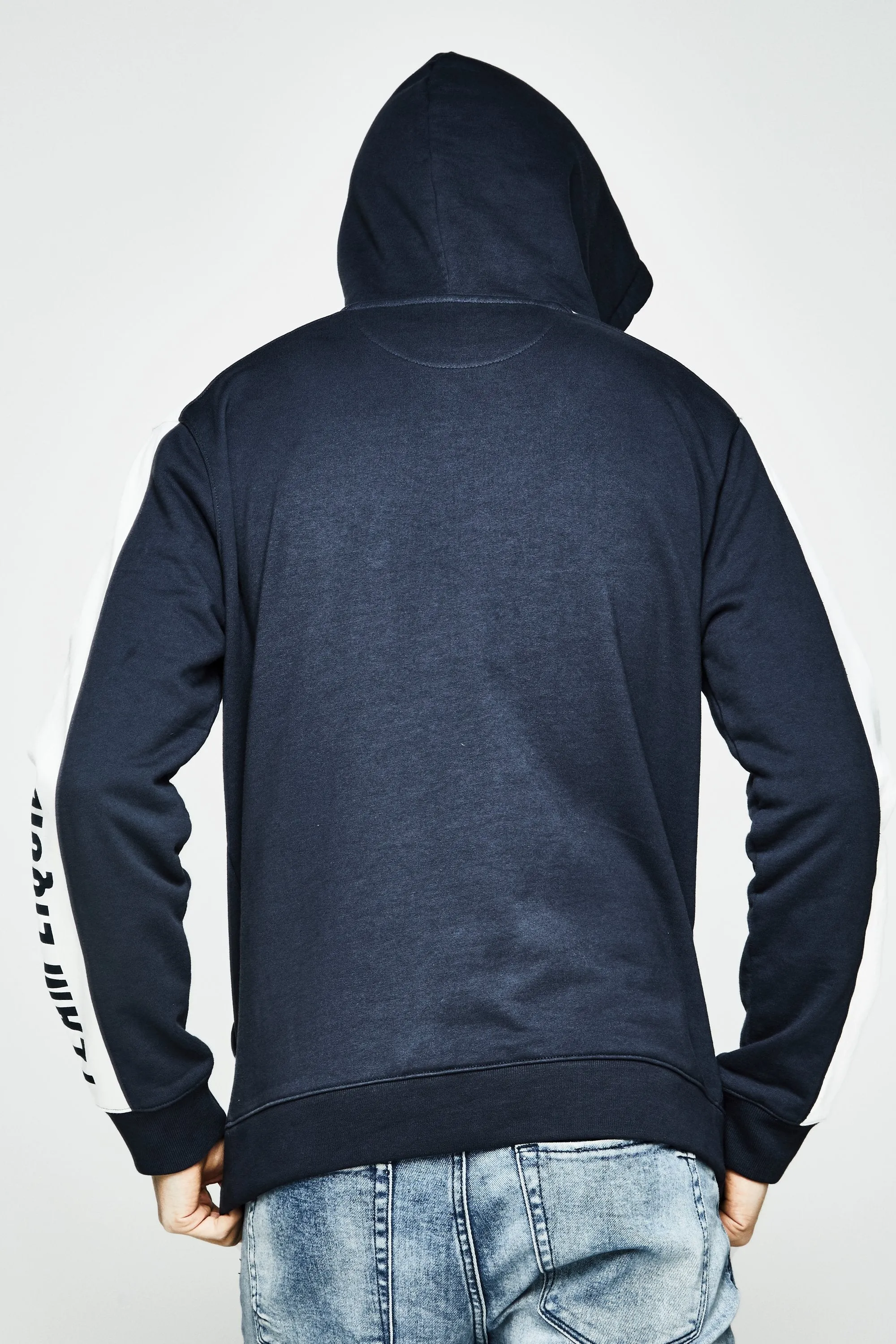 COLOR BLOCKING HOODIE