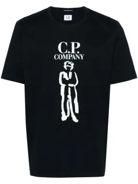 CP Company -T-shirt Black Britih Sailor