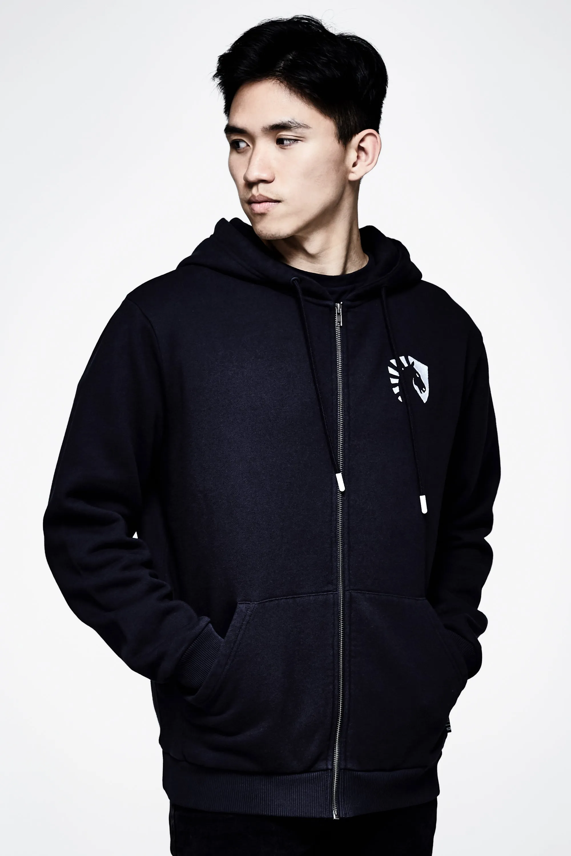 CREST ZIP UP HOODIE