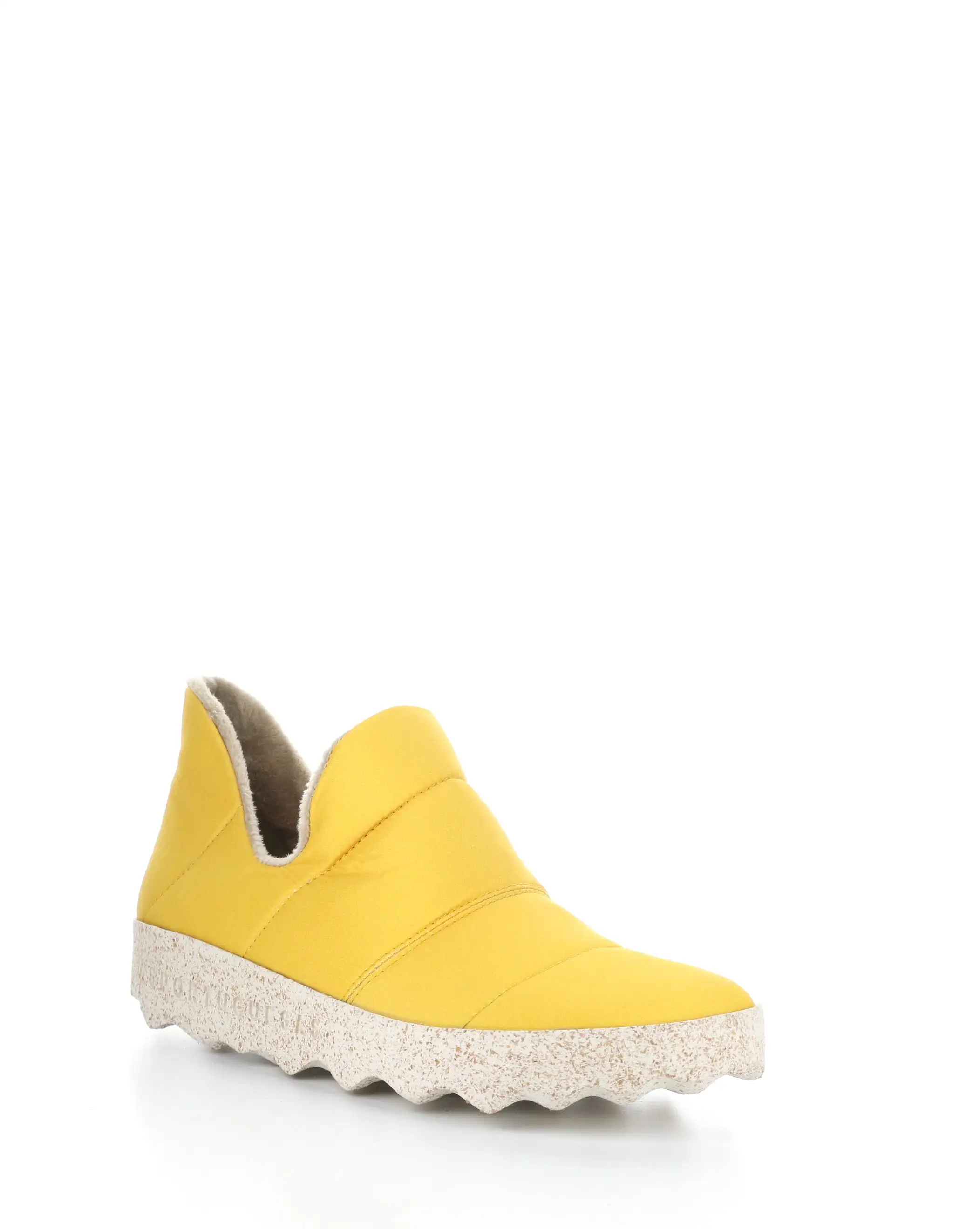 CRUS145ASP Yellow Round Toe Shoes