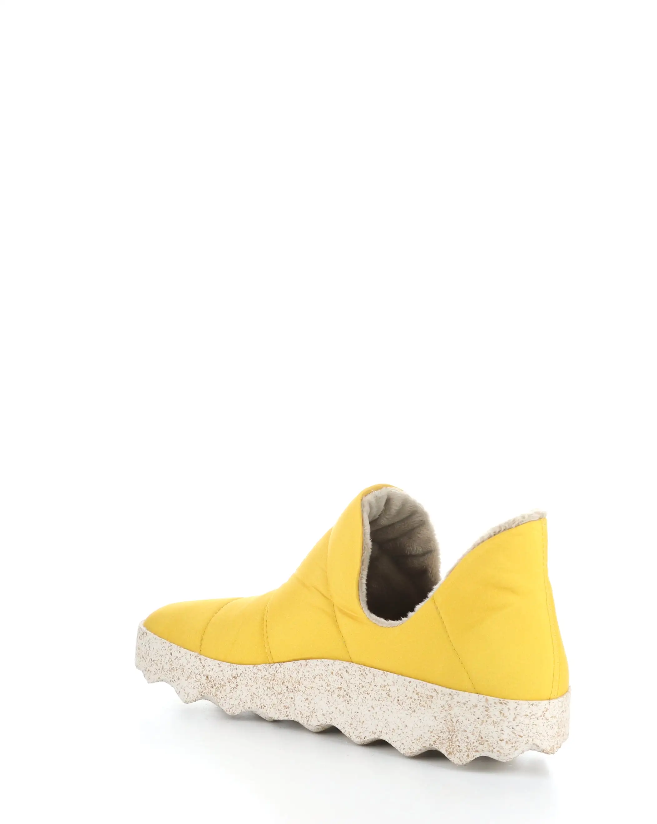 CRUS145ASP Yellow Round Toe Shoes