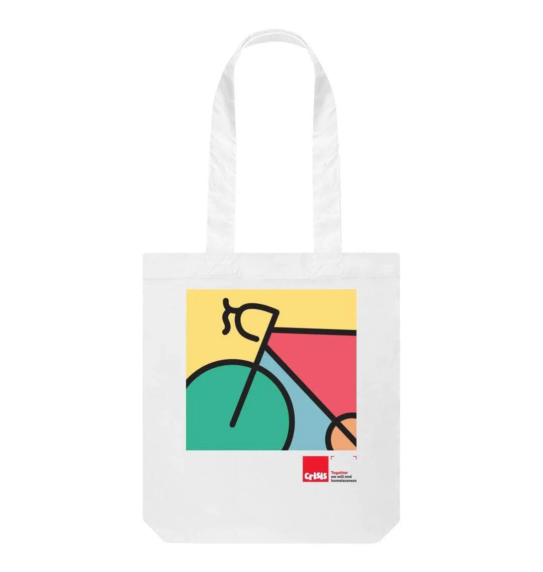 Cycle for Crisis Tote Bag