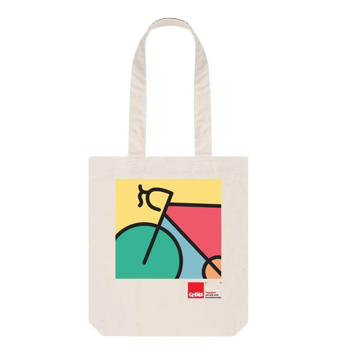 Cycle for Crisis Tote Bag