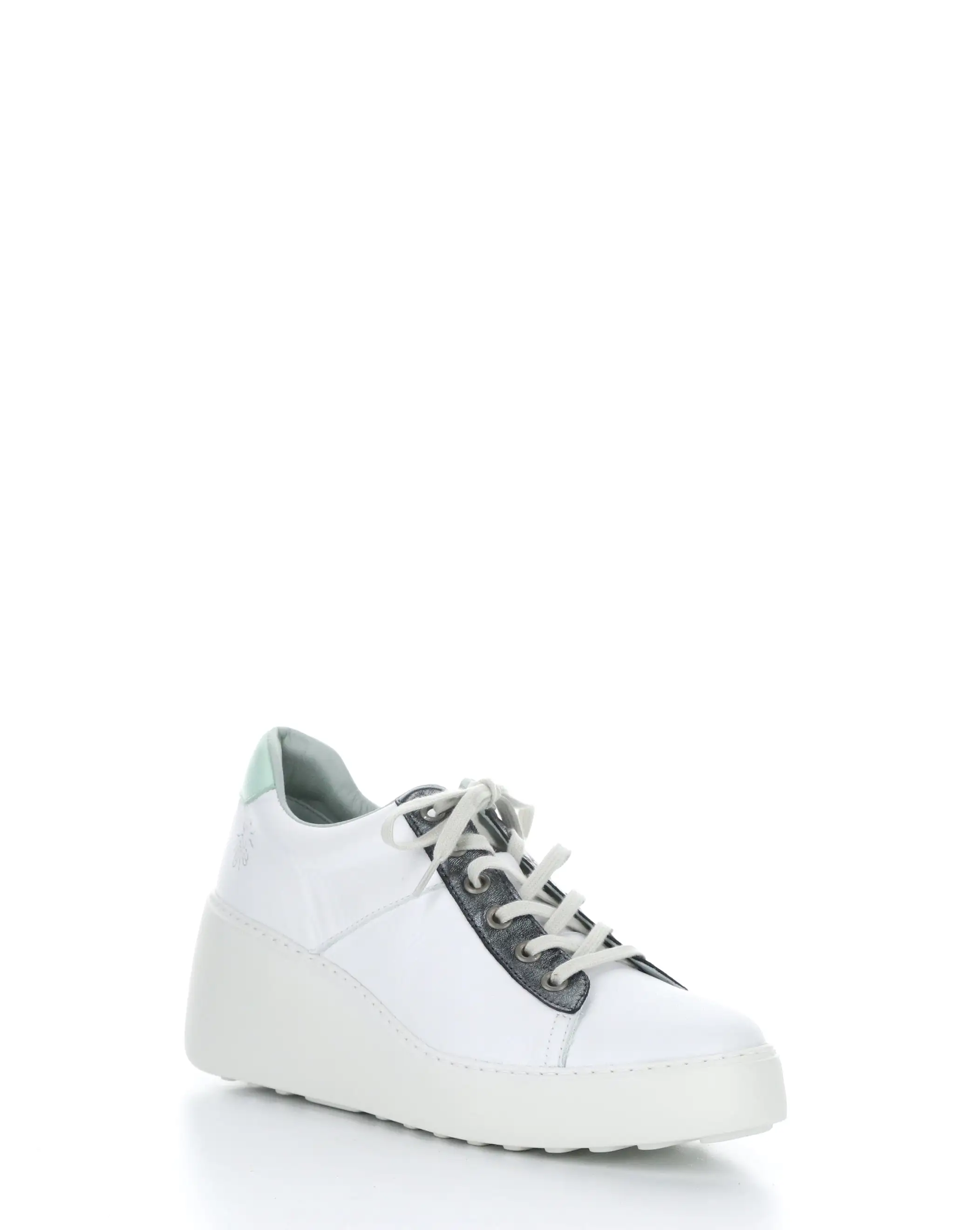 DELF580FLY 001 WHITE/GRAPH/MYNT Lace-up Shoes