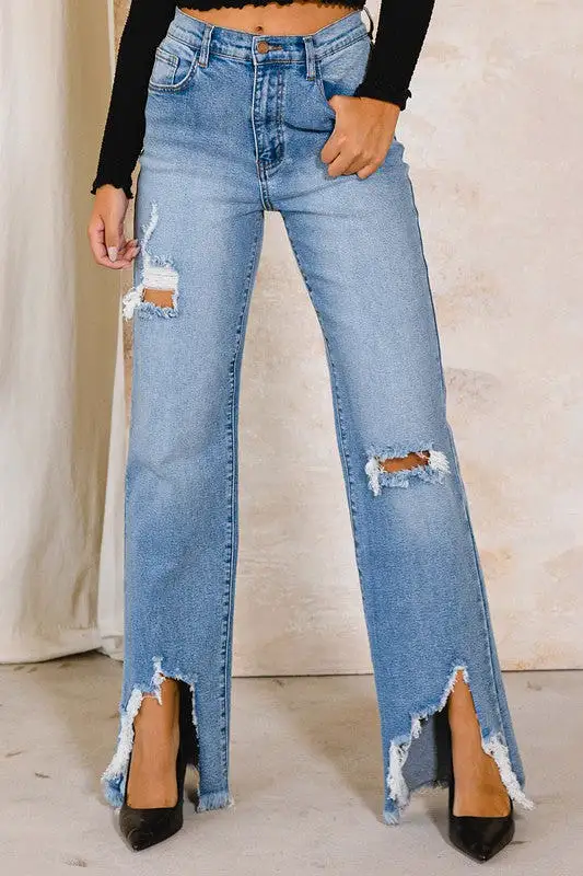 DENIM JOY HIGH RISE JEANS [ONLINE EXCLUSIVE]