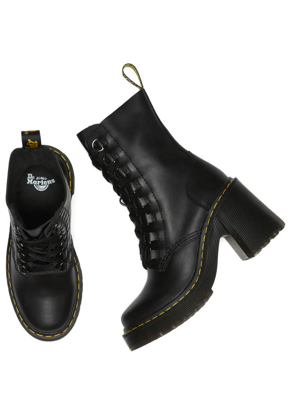 Dr. Martens Chesney Leather Boots Black