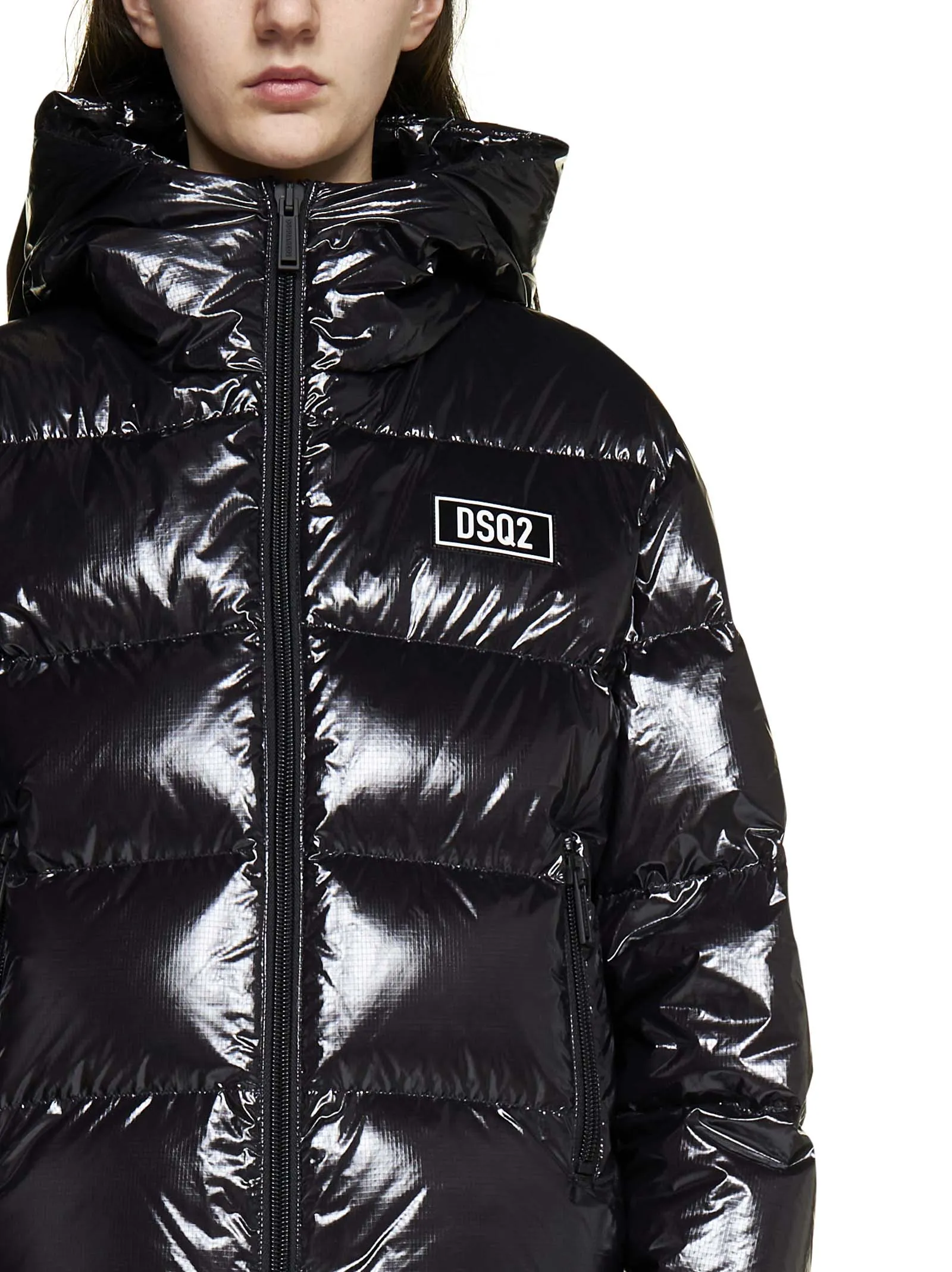 Dsquared2 Logo Patch Down Jacket