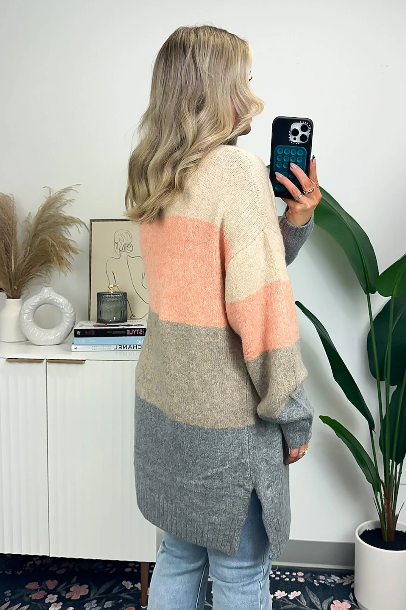 Effortless Season Color Block Cardigan - FINAL SALE