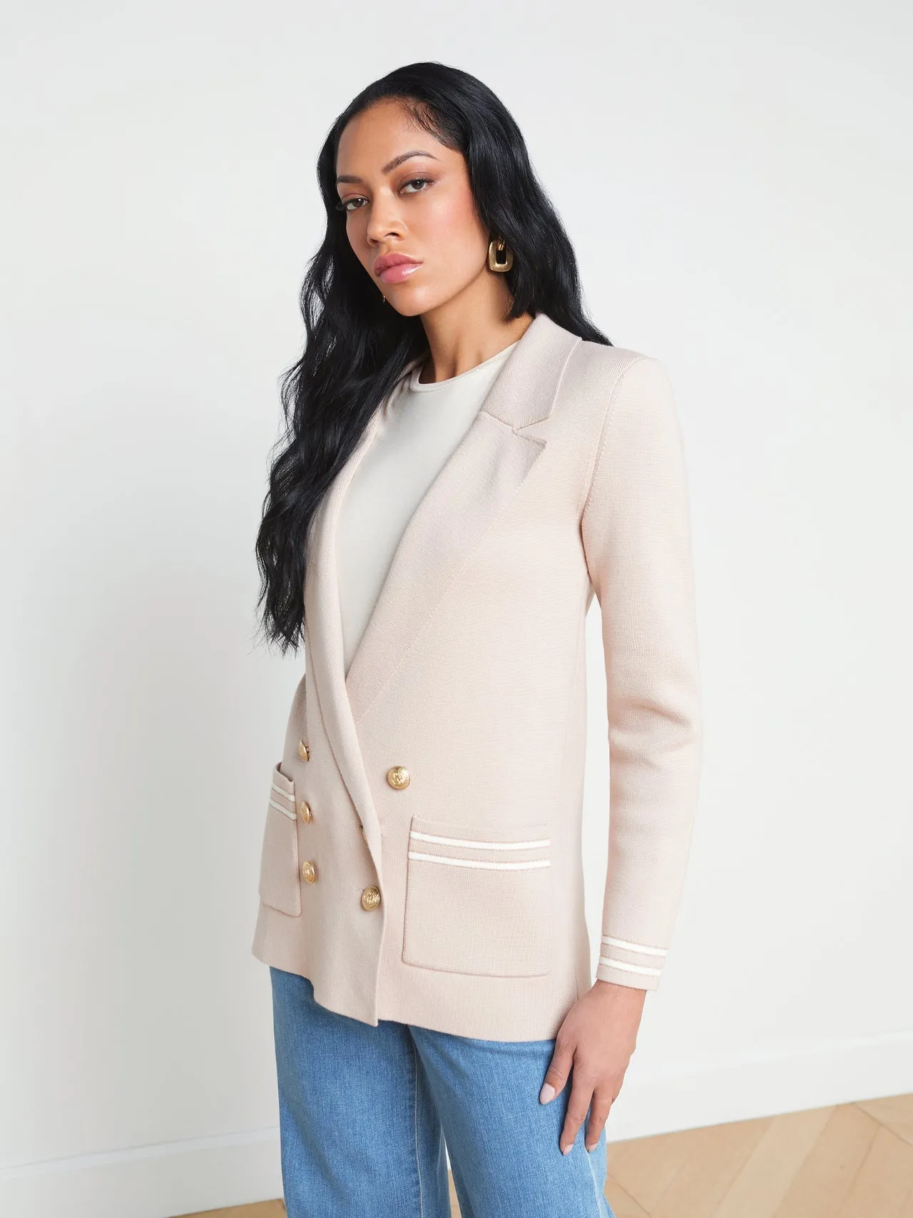 Eileen Knit Boyfriend Blazer