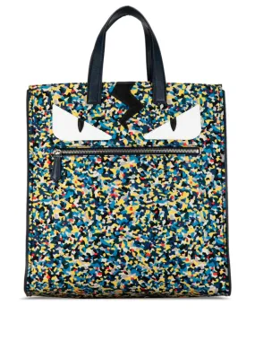 Fendi Pre-Owned 2010-2023 Monster Confetti tote bag - Blue