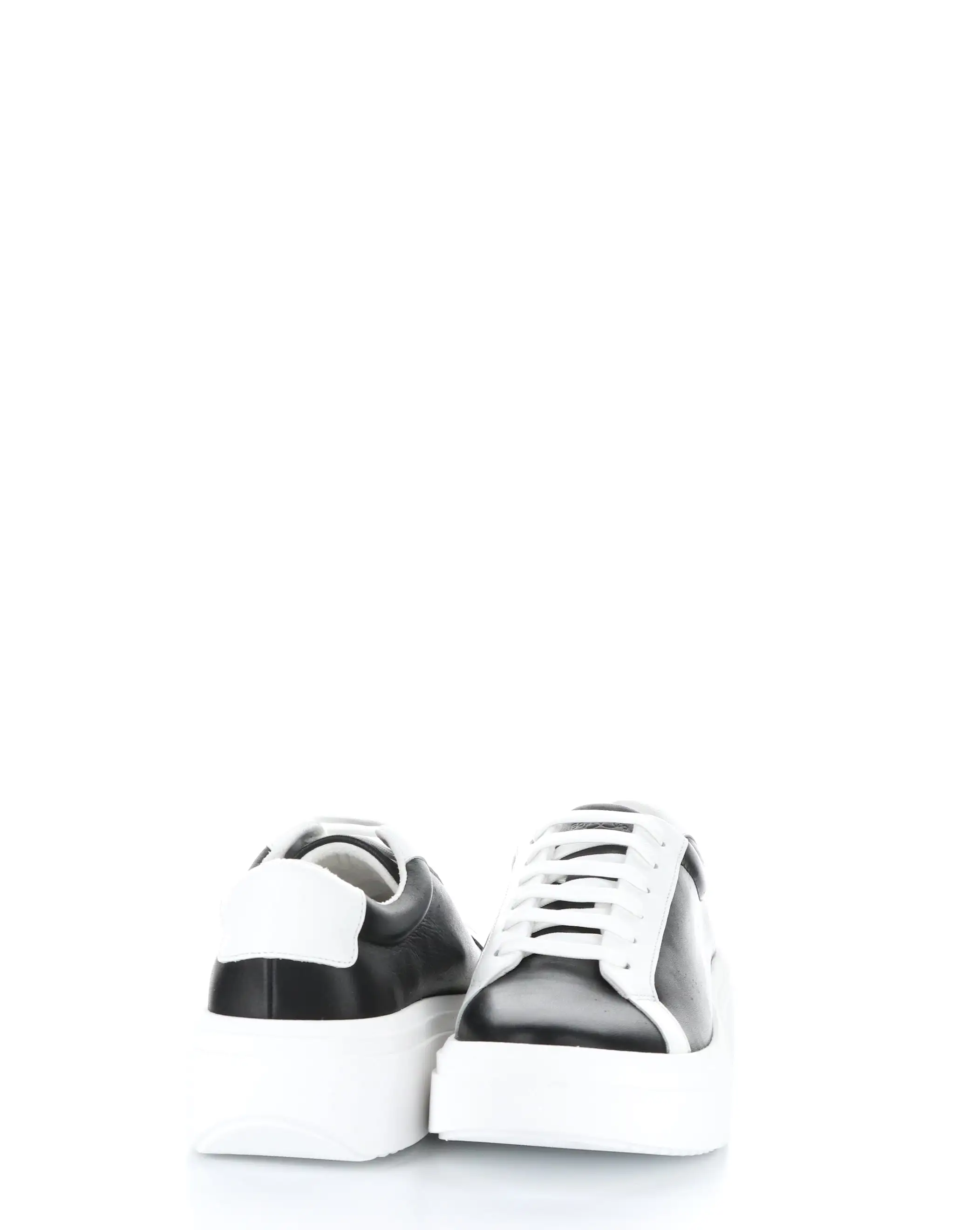 FUZI BLACK/WHITE Lace-up Shoes