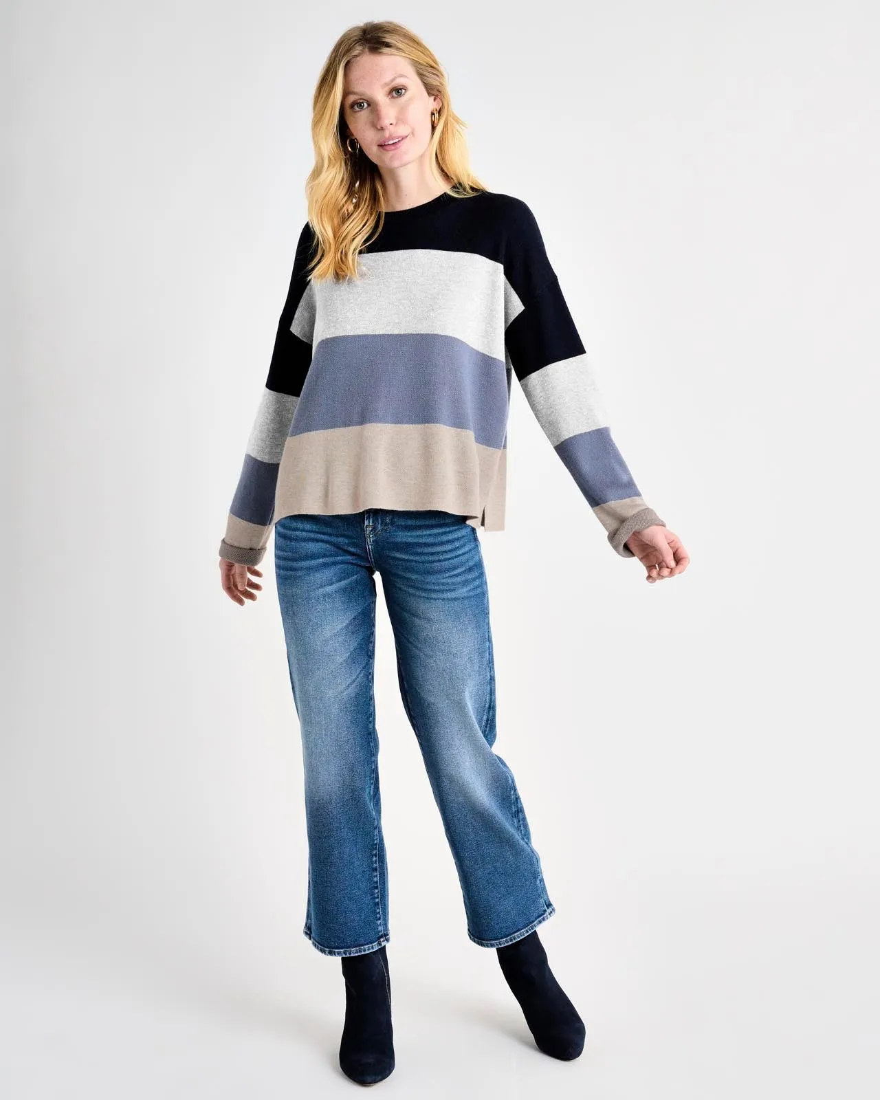 Georgie Oversized Stripe Sweater