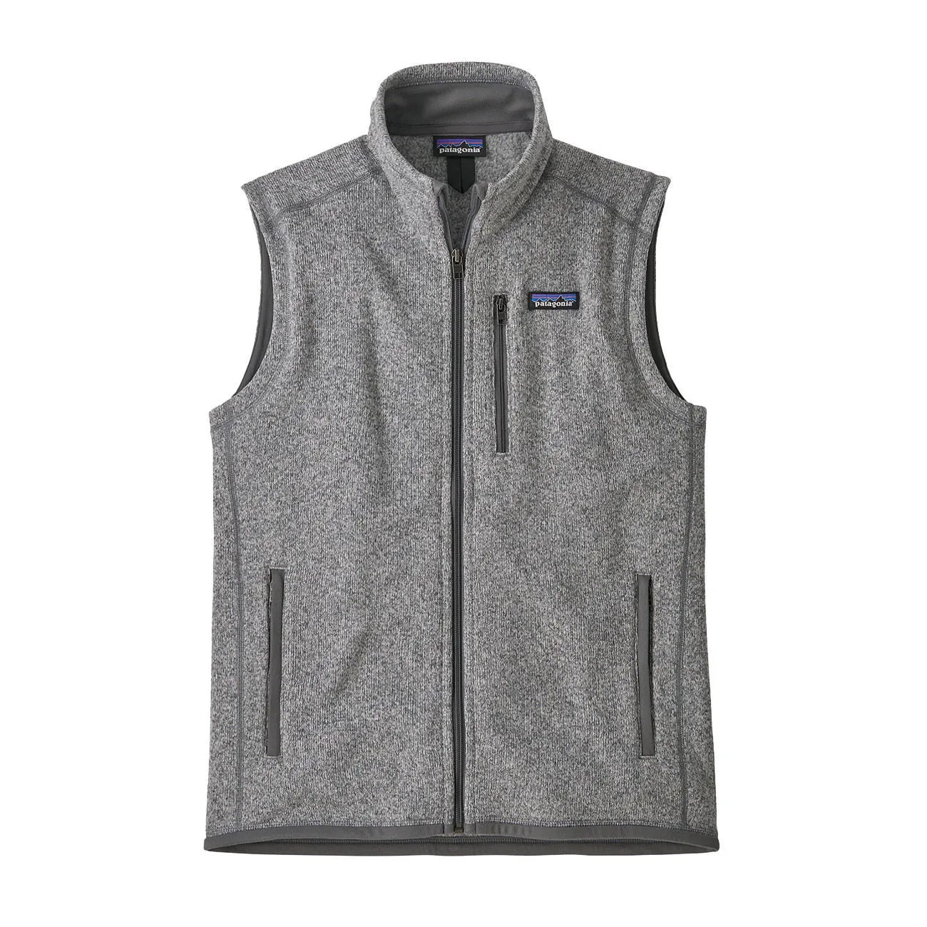 GILET BETTER SWEATER IN PILE Uomo Stonewash