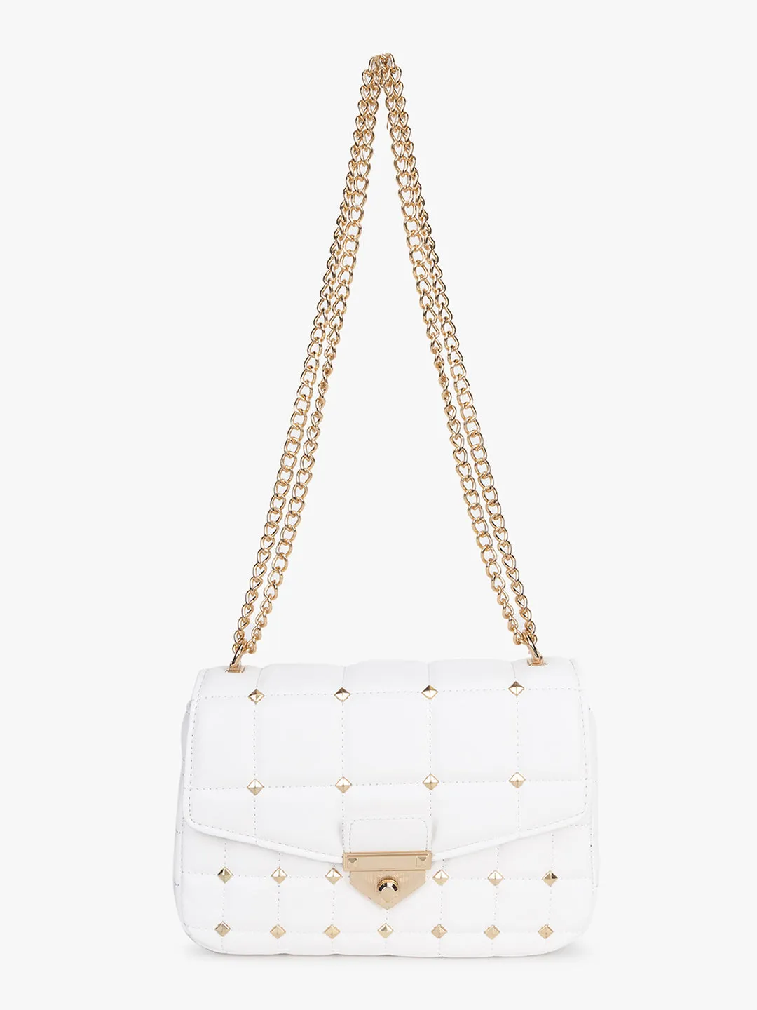 Glamourous Studded Sling Bag