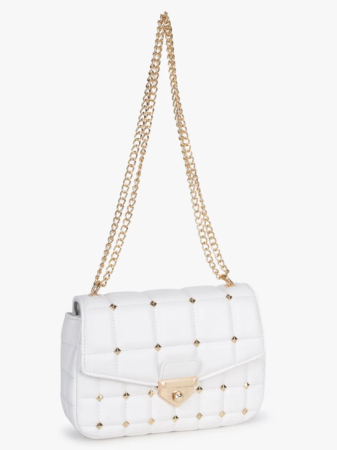 Glamourous Studded Sling Bag