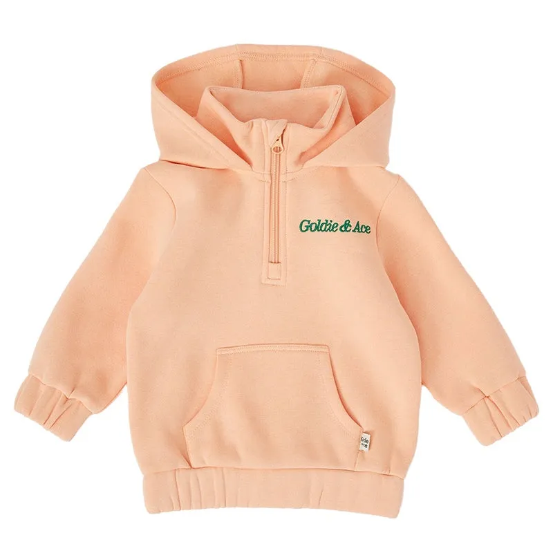 Goldie And Ace Dylan Hood Sweater - Peach