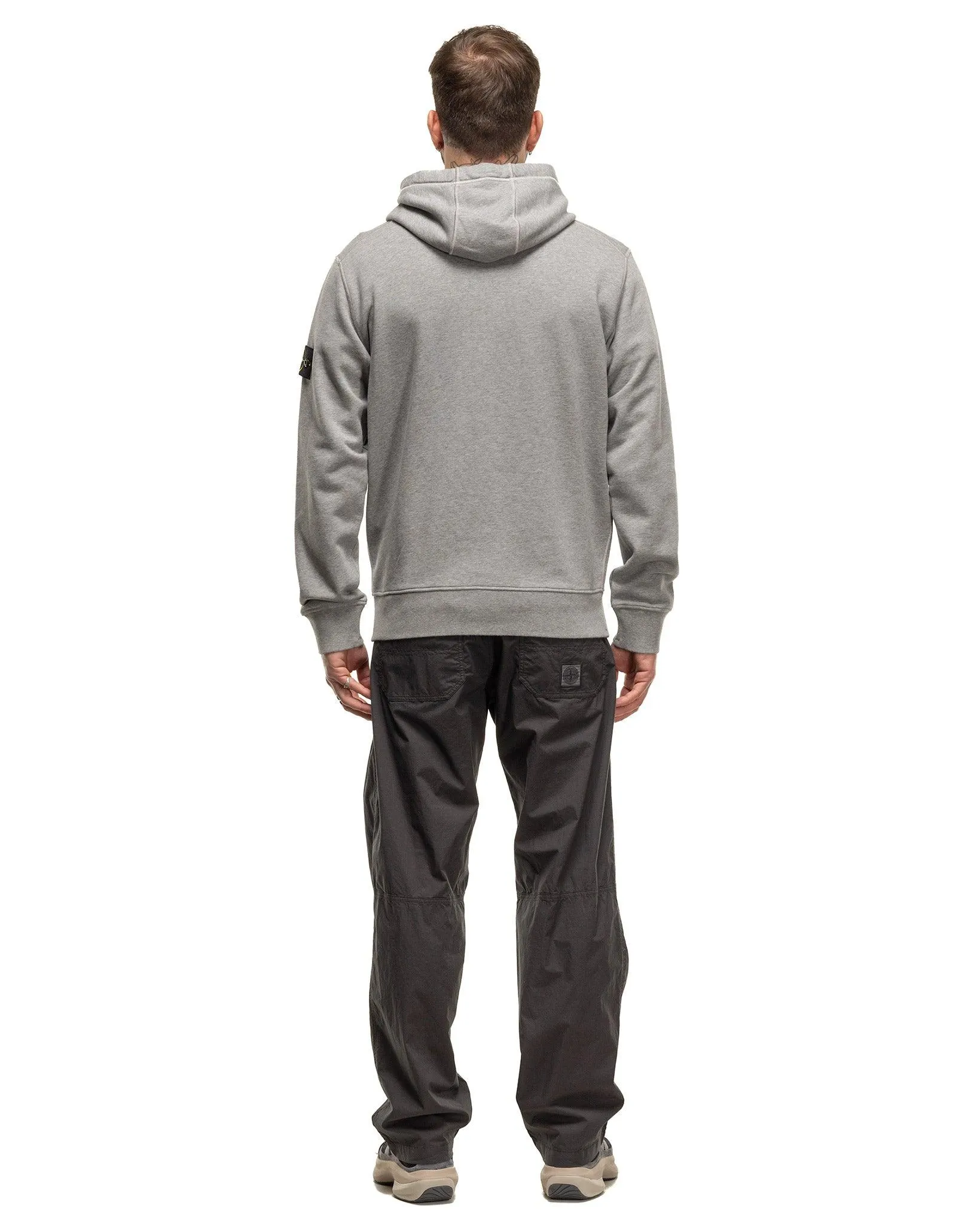 Hood Sweatshirt Melange Grey