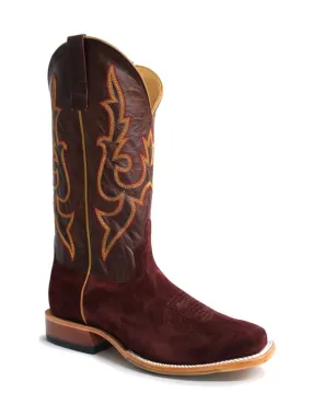 Horse Power Mens Cabernet Suede Boots