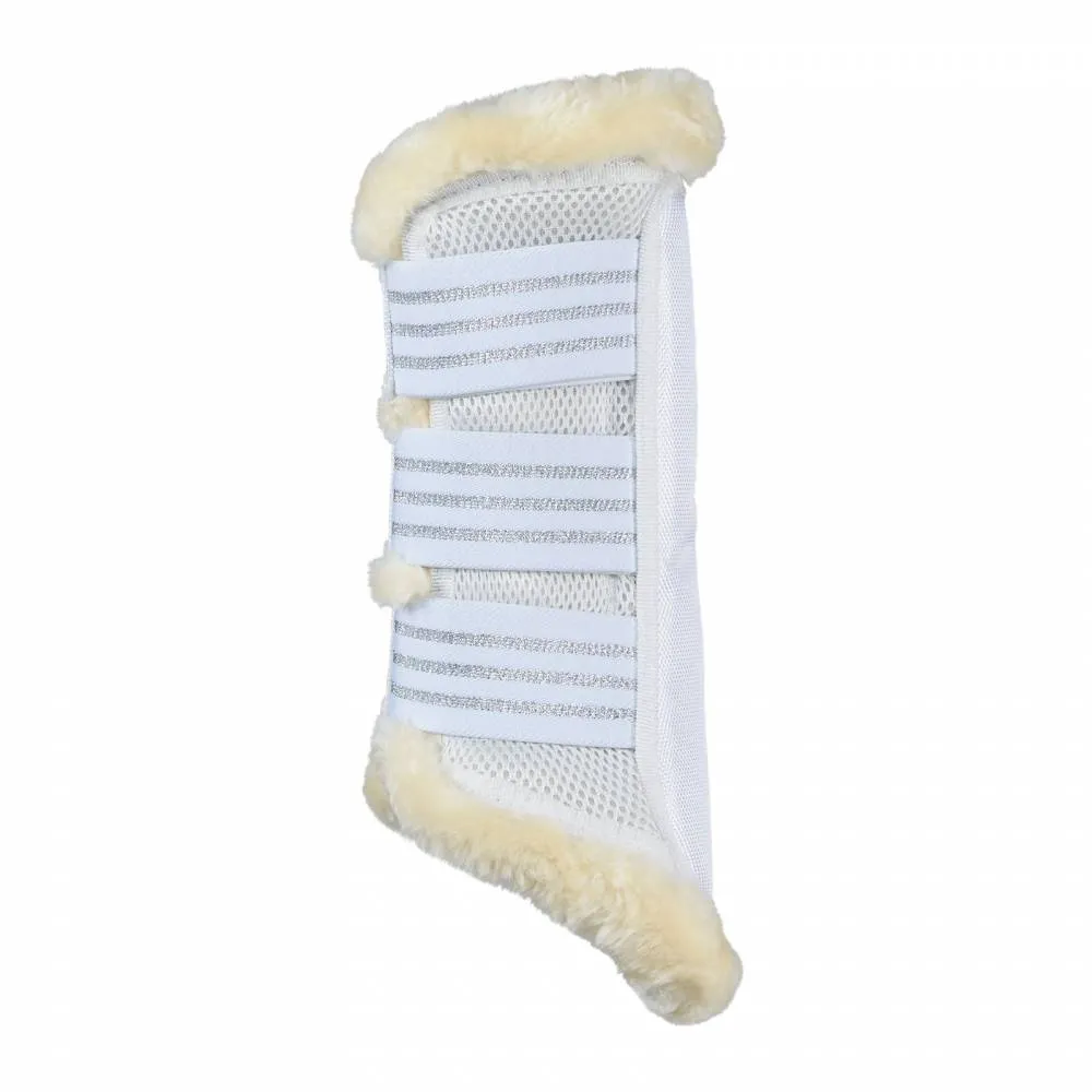 Horze Lincoln Faux Fur Brushing Boots *More Colours*