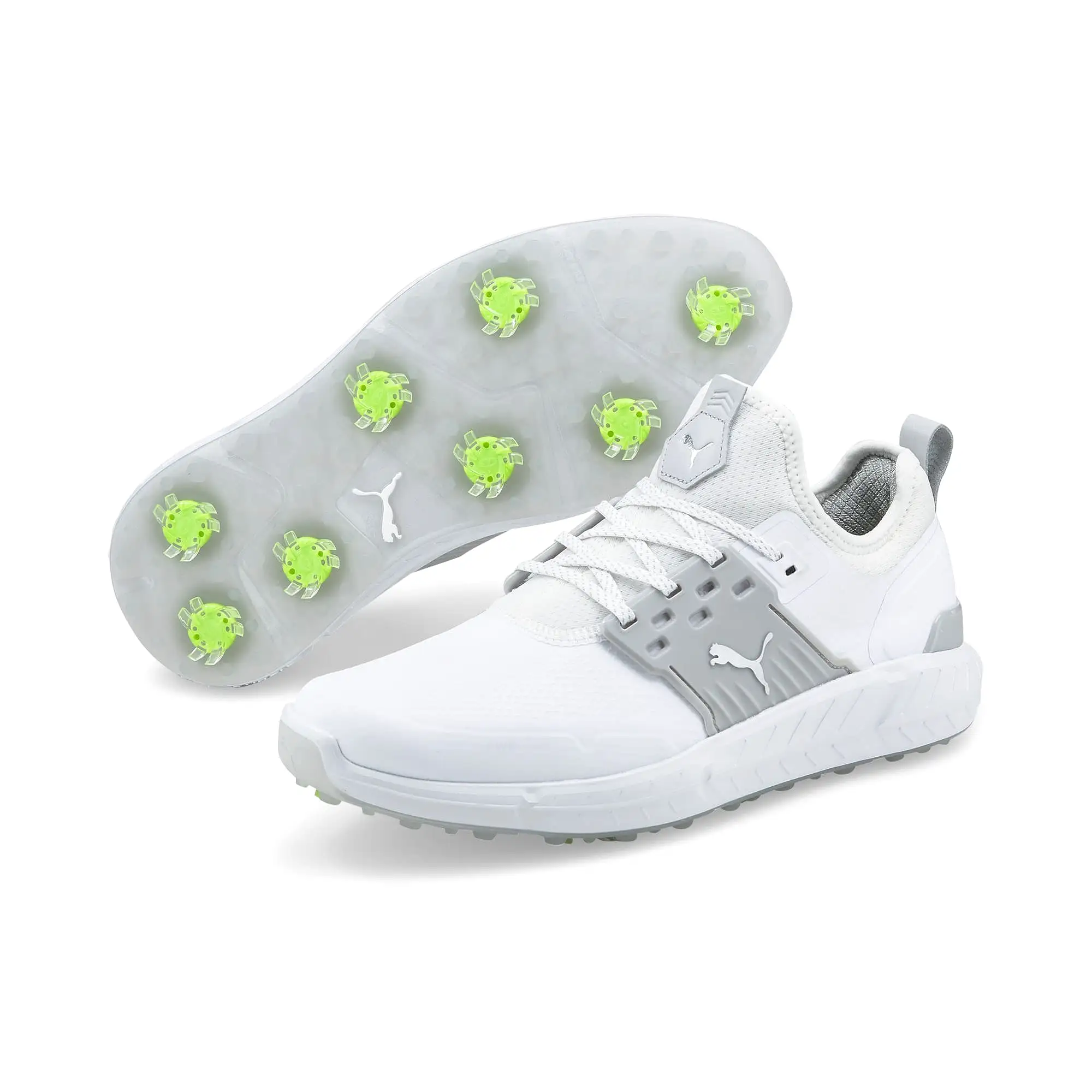 IGNITE ARTICULATE Golf Shoes | Puma White / Puma Silver / High Rise