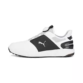 IGNITE ELEVATE DISC Spikeless Golf Shoes | Puma White / Puma Silver / High Rise