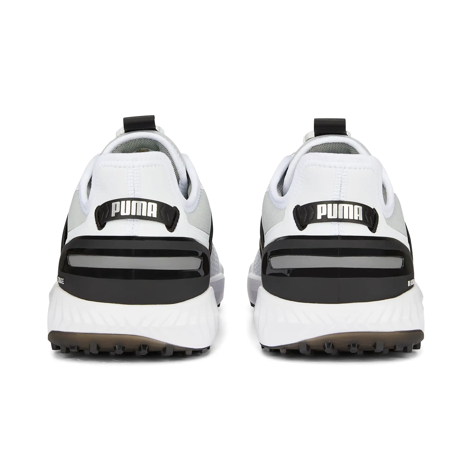 IGNITE ELEVATE DISC Spikeless Golf Shoes | Puma White / Puma Silver / High Rise